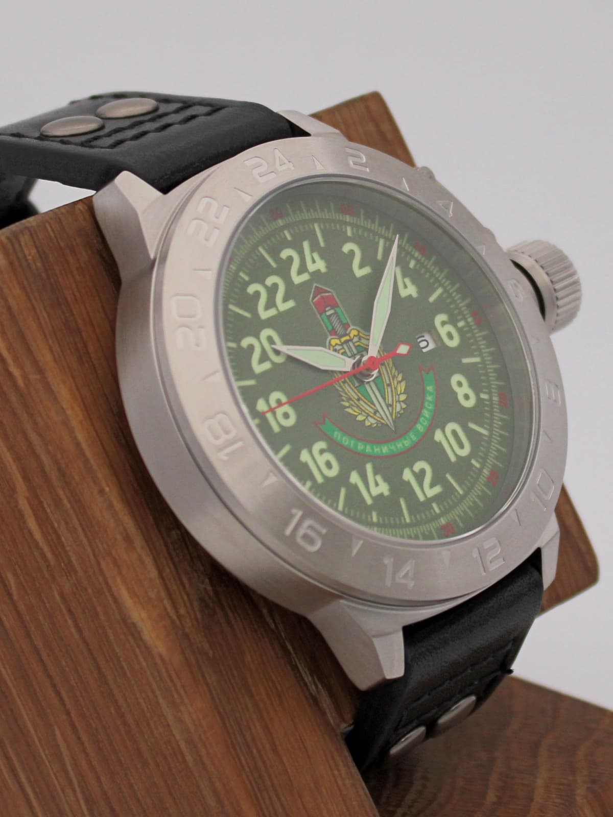 Часы Погранвойска механические с автоподзаводом (Seiko NH34A) 52.242.01