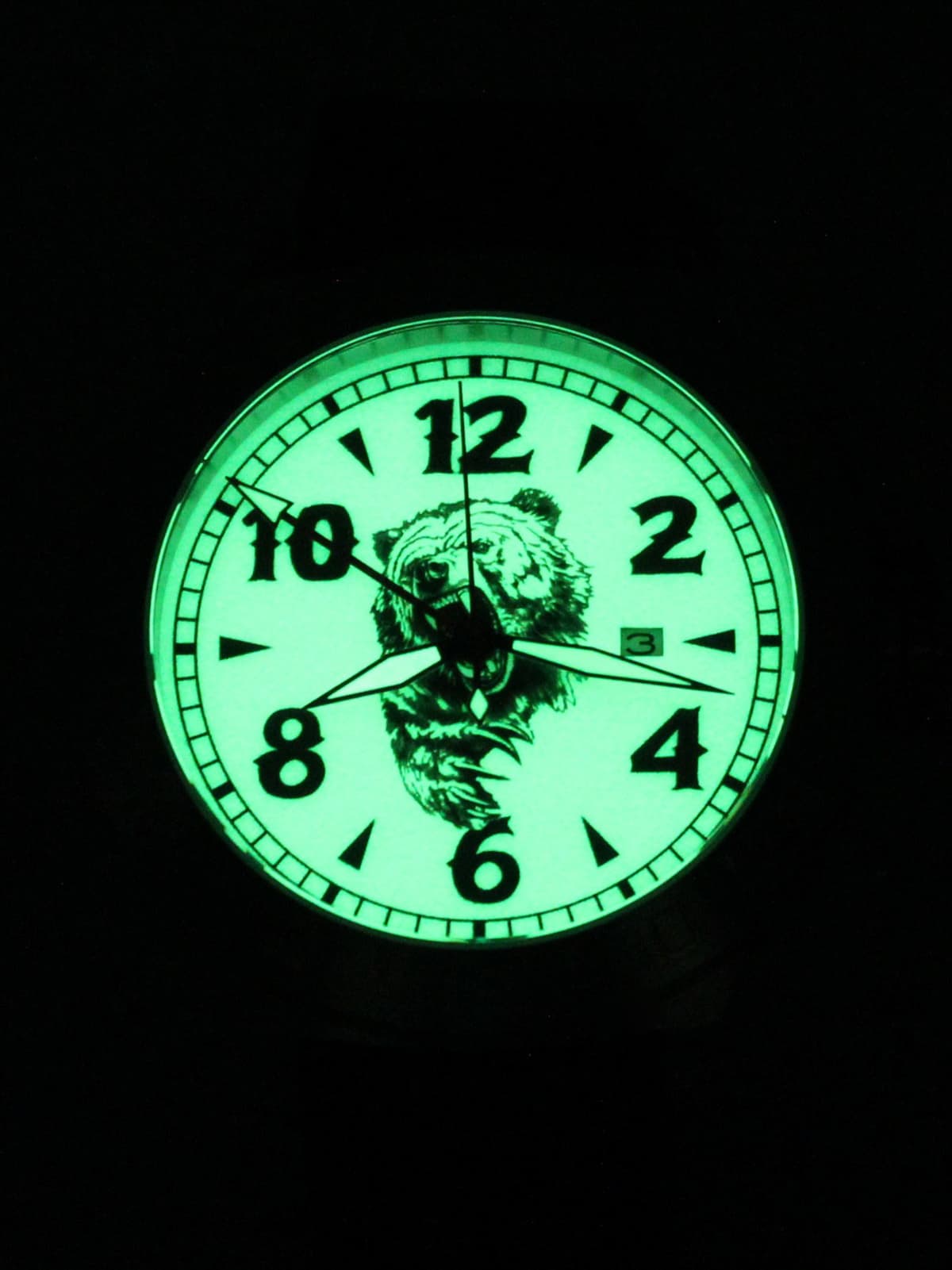 Часы Медведь механические с автоподзаводом (Seiko NH34A) 52.319.01