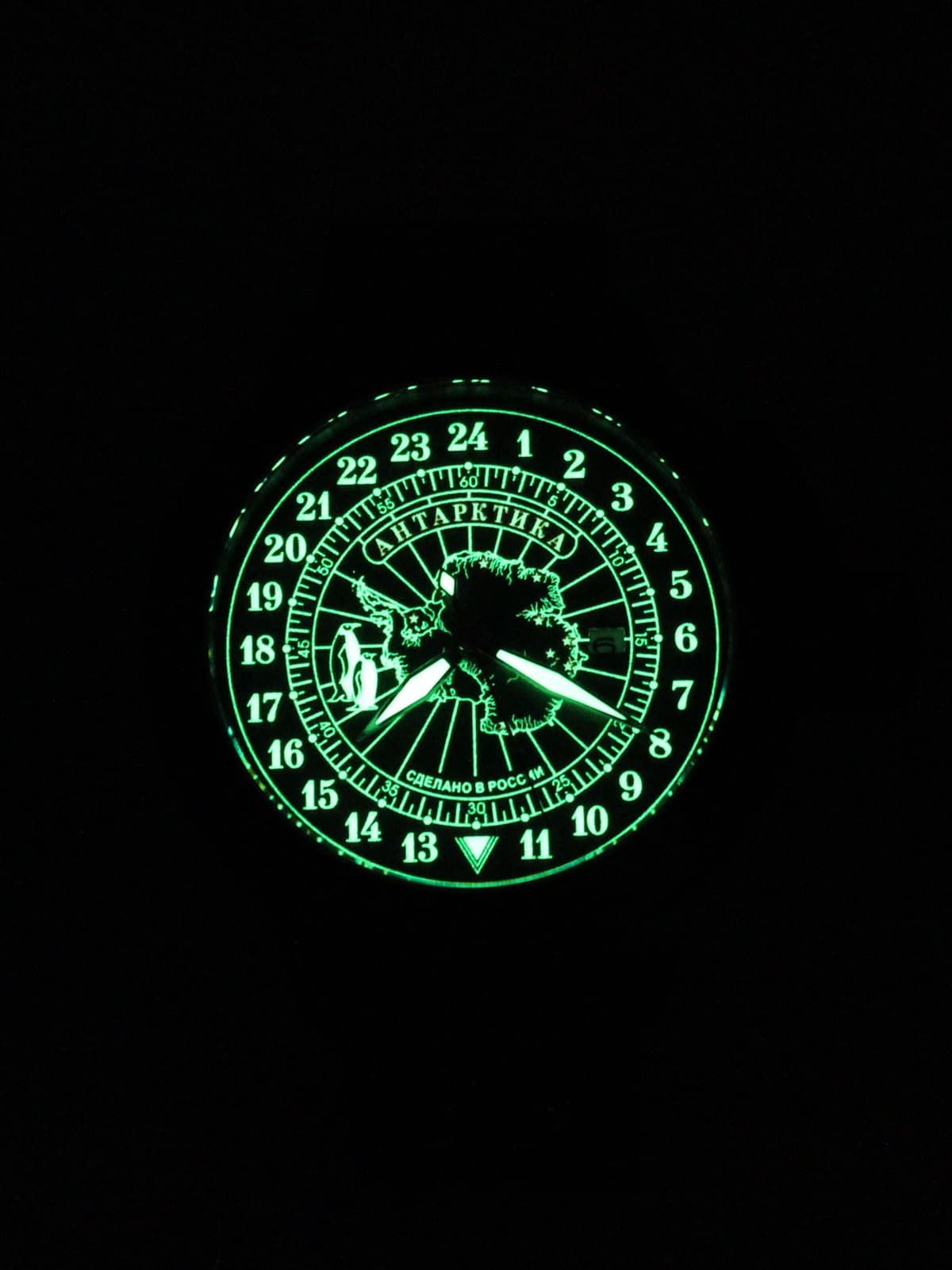 Часы Полярные / Антарктика механические с автоподзаводом (Seiko NH34A) 152.141.01