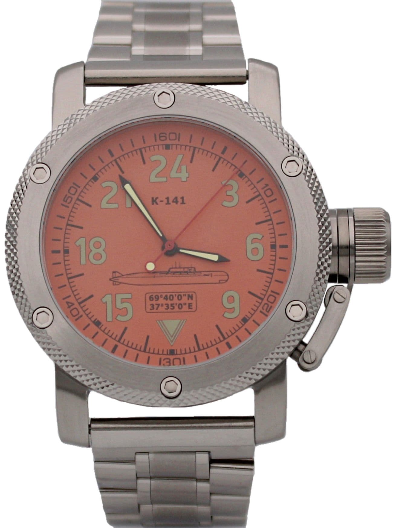 Часы К-141 / Курск (Oscar-II) механические с автоподзаводом (Восток 2431) 01.088.2