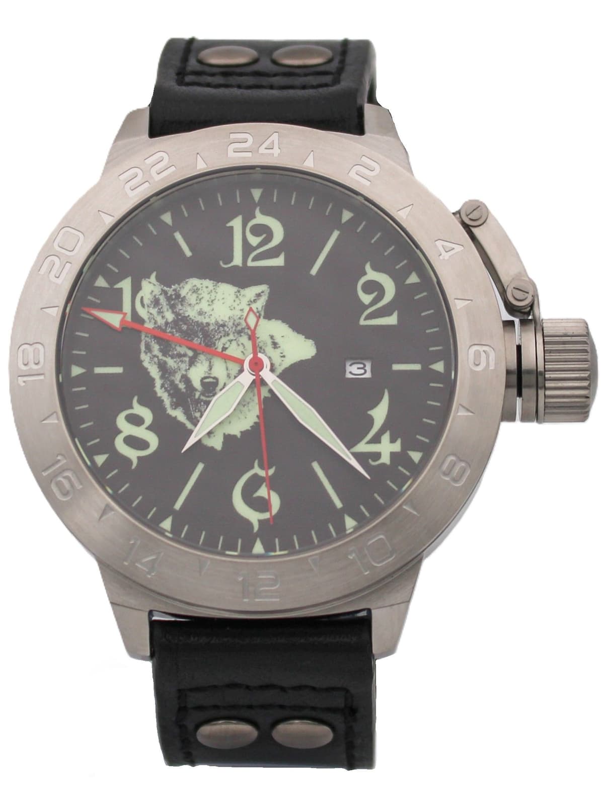 Часы Волк механические с автоподзаводом (Seiko NH34A) 52.300.01