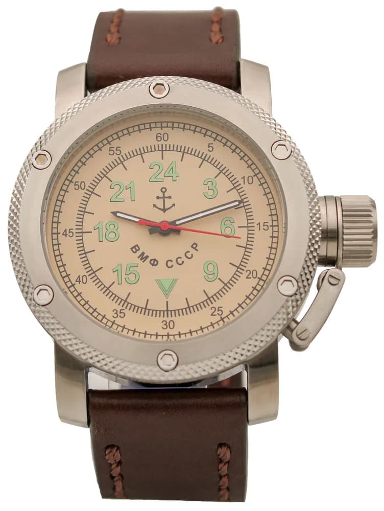 Часы ВМФ СССР механические 012.02 механизм Ракета 2623