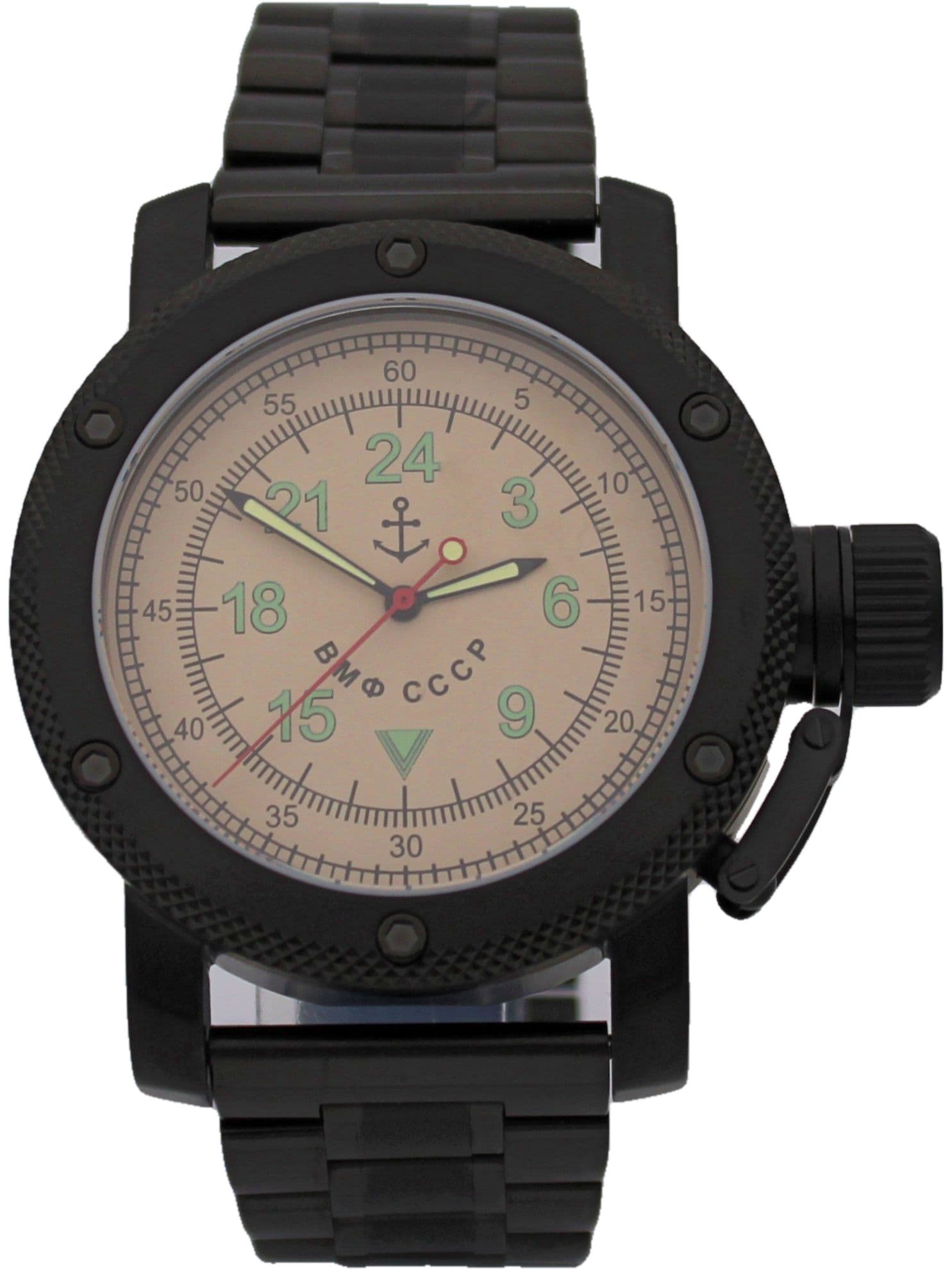 Часы ВМФ СССР механические с автоподзаводом (Восток 2431) 101.012.1