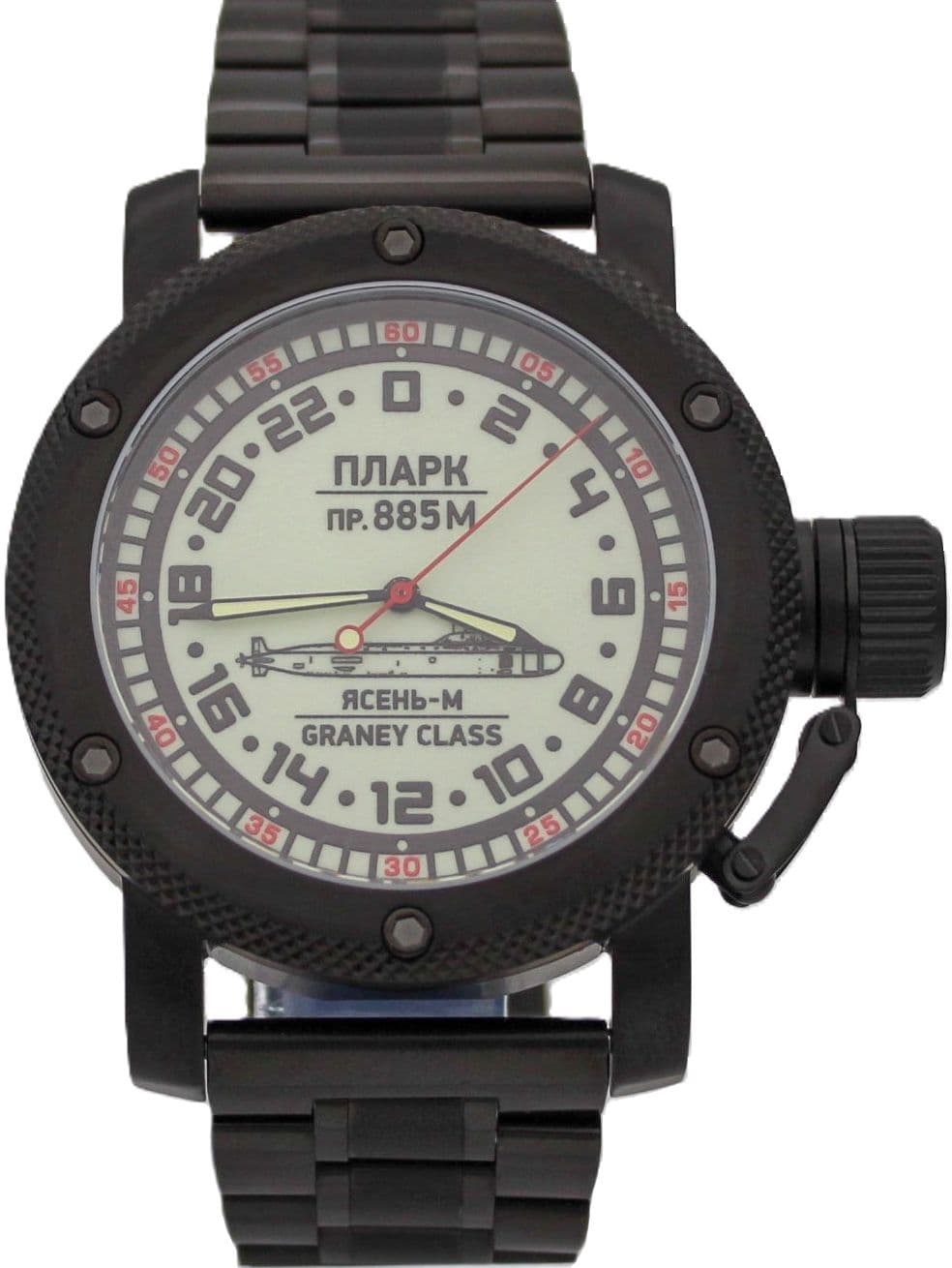 Часы ПЛАРК 885М Ясень-М (Graney class) механические с автоподзаводом (Восток 2431) 101.1193.1