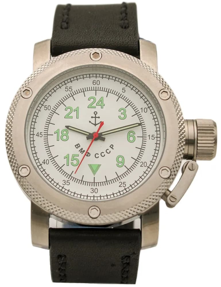 Часы ВМФ СССР механические 011.01 механизм Ракета 2623