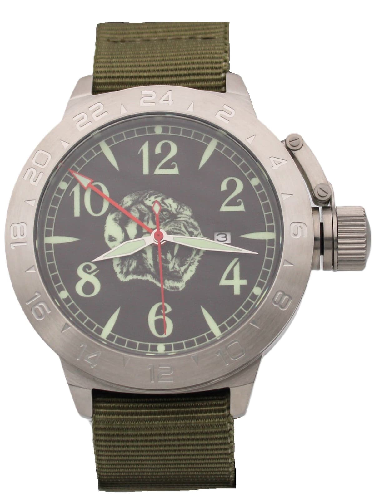 Часы Тигр механические с автоподзаводом (Seiko NH34A) 52.310.21