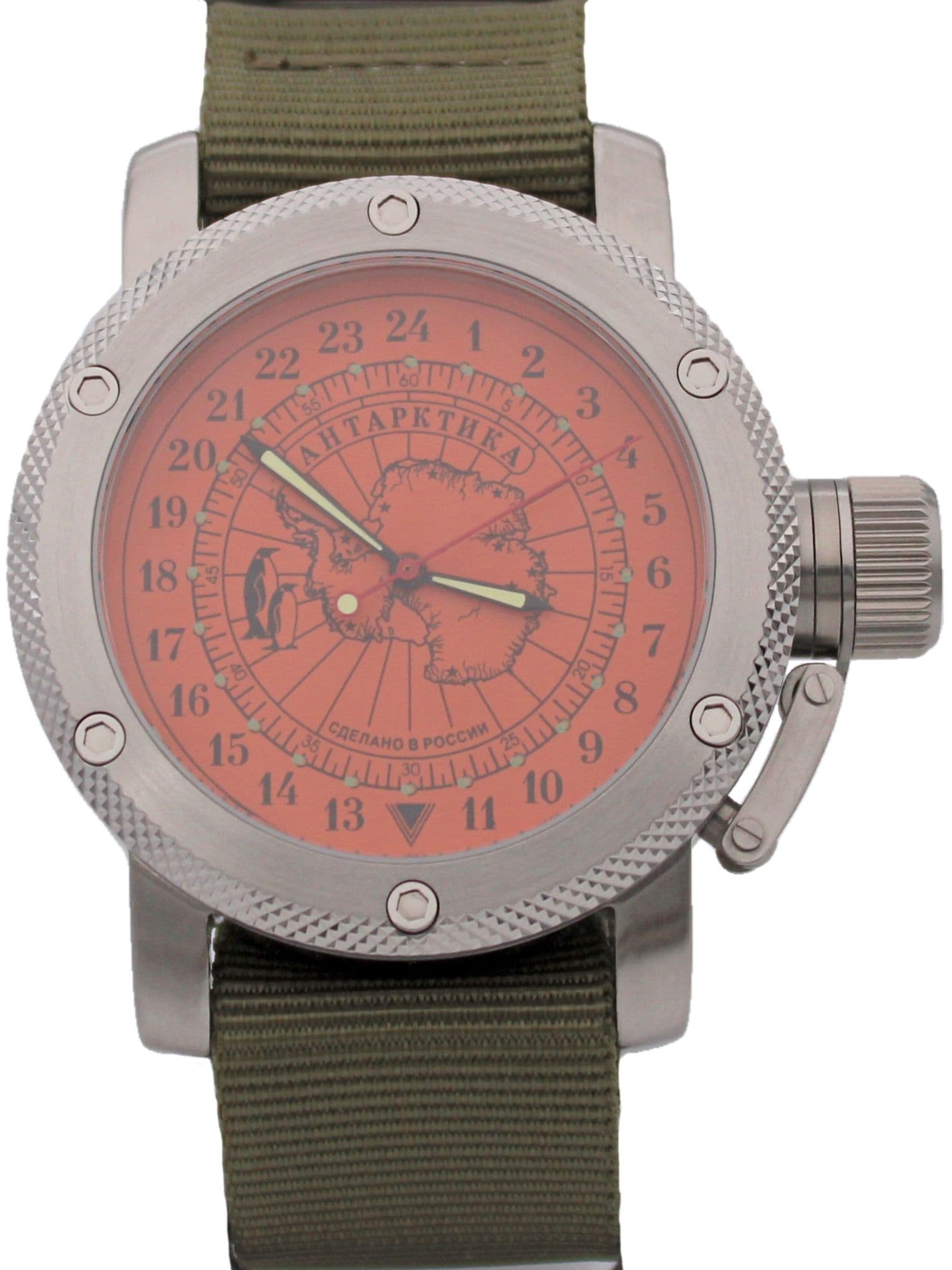 Часы Полярные / Антарктика механические с автоподзаводом (Восток 2431) 01.138.21
