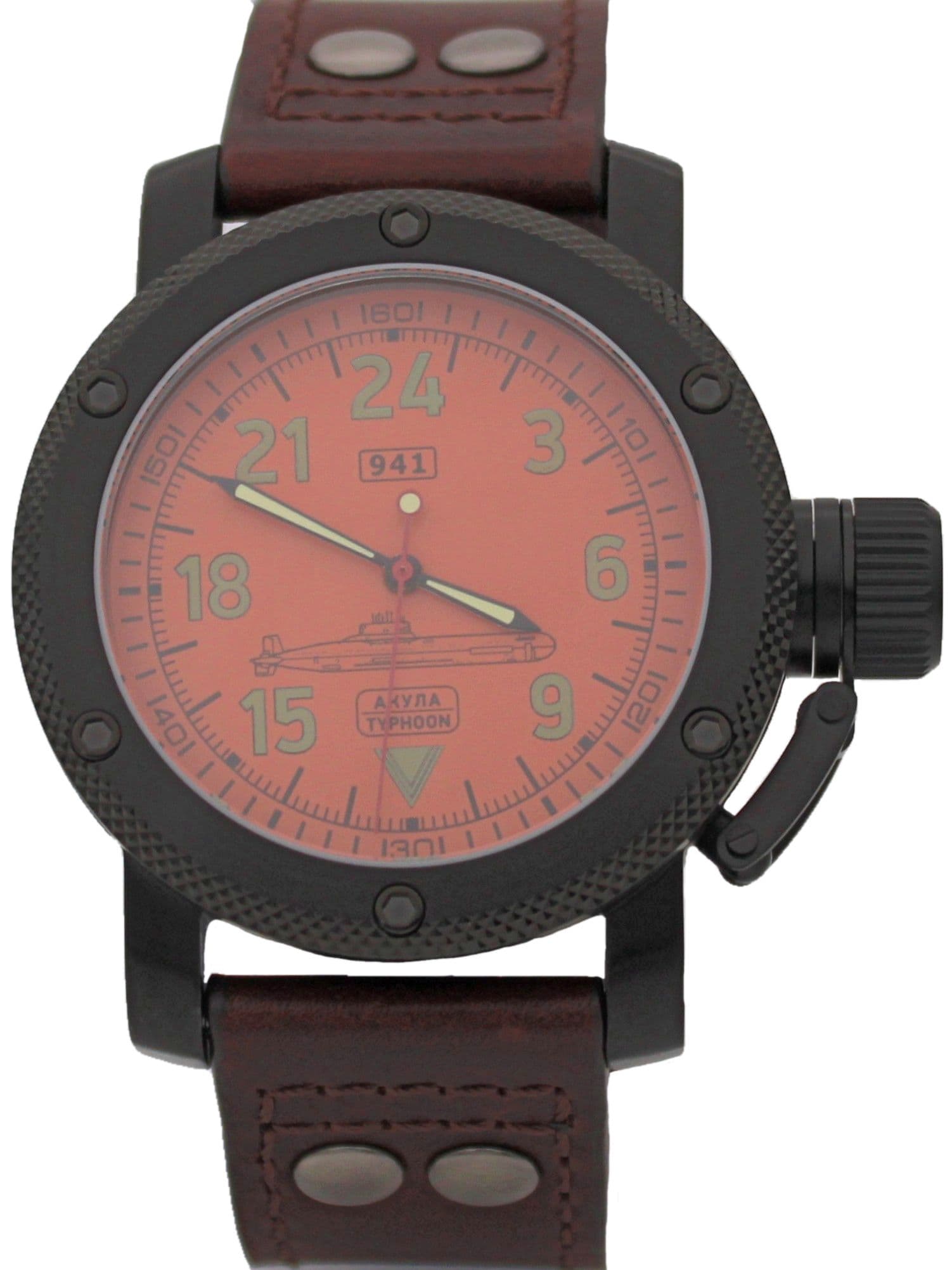 Часы 941 / Акула (Typhoon) механические с автоподзаводом (Восток 2431) 101.053.02