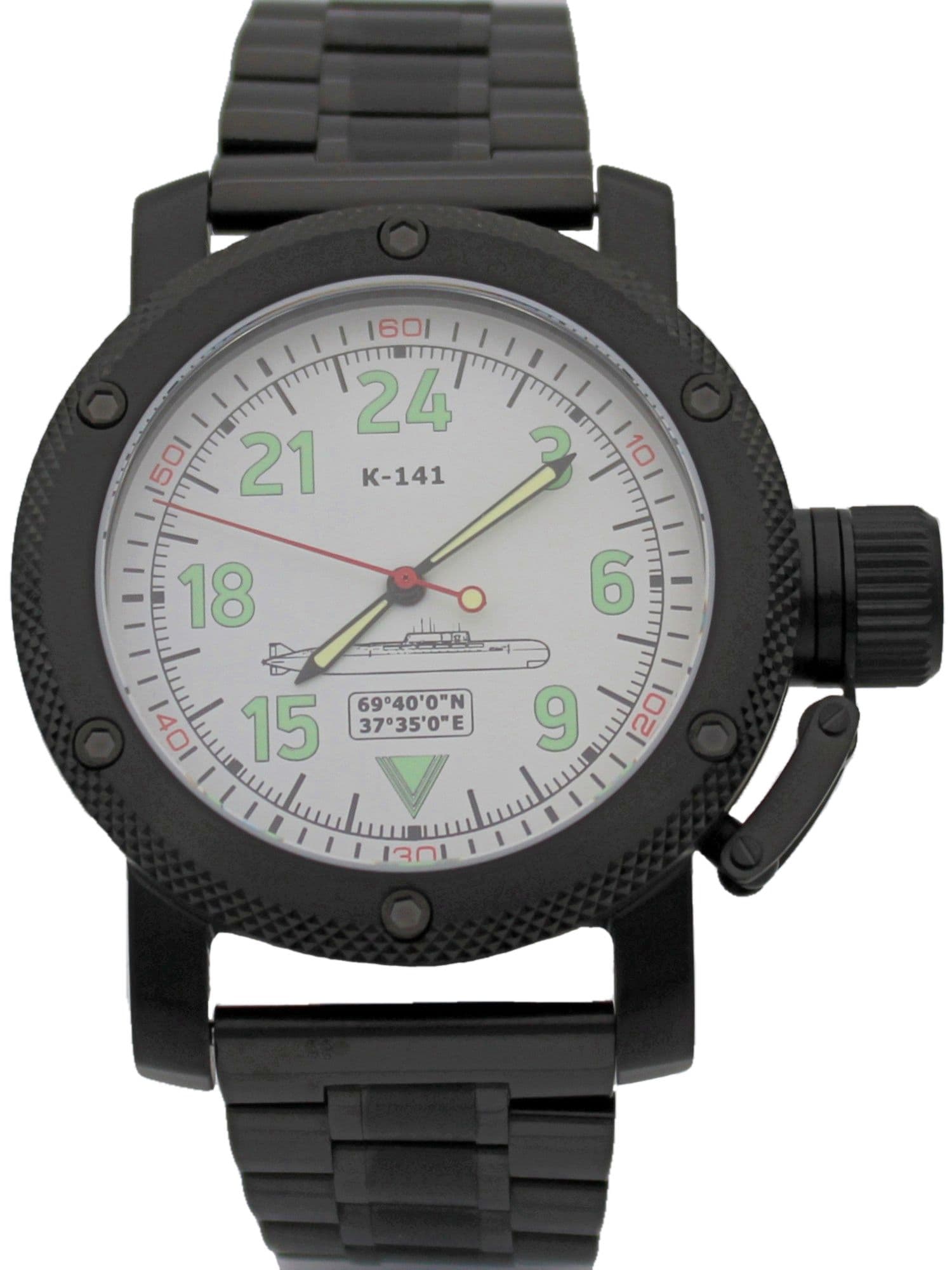 Часы К-141 / Курск (Oscar-II) механические с автоподзаводом (Восток 2431) 101.086.1