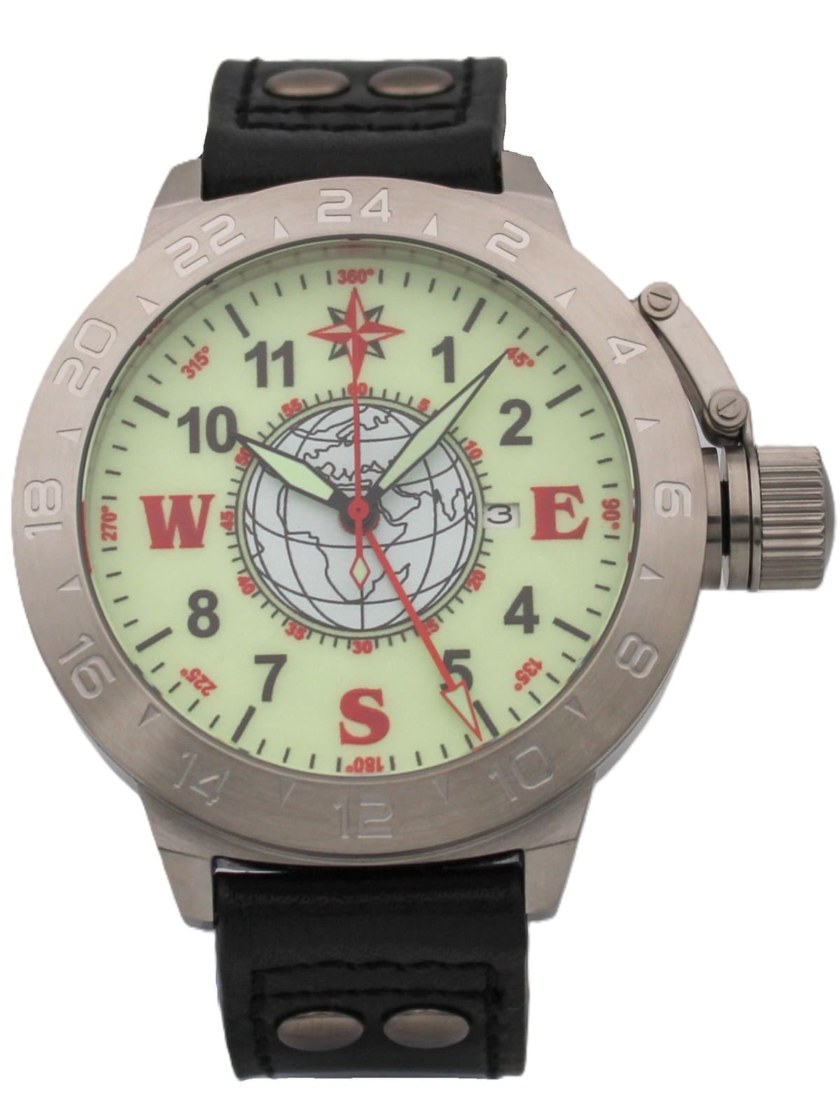 Часы Компас механические с автоподзаводом (Seiko NH34A) 52.186.01