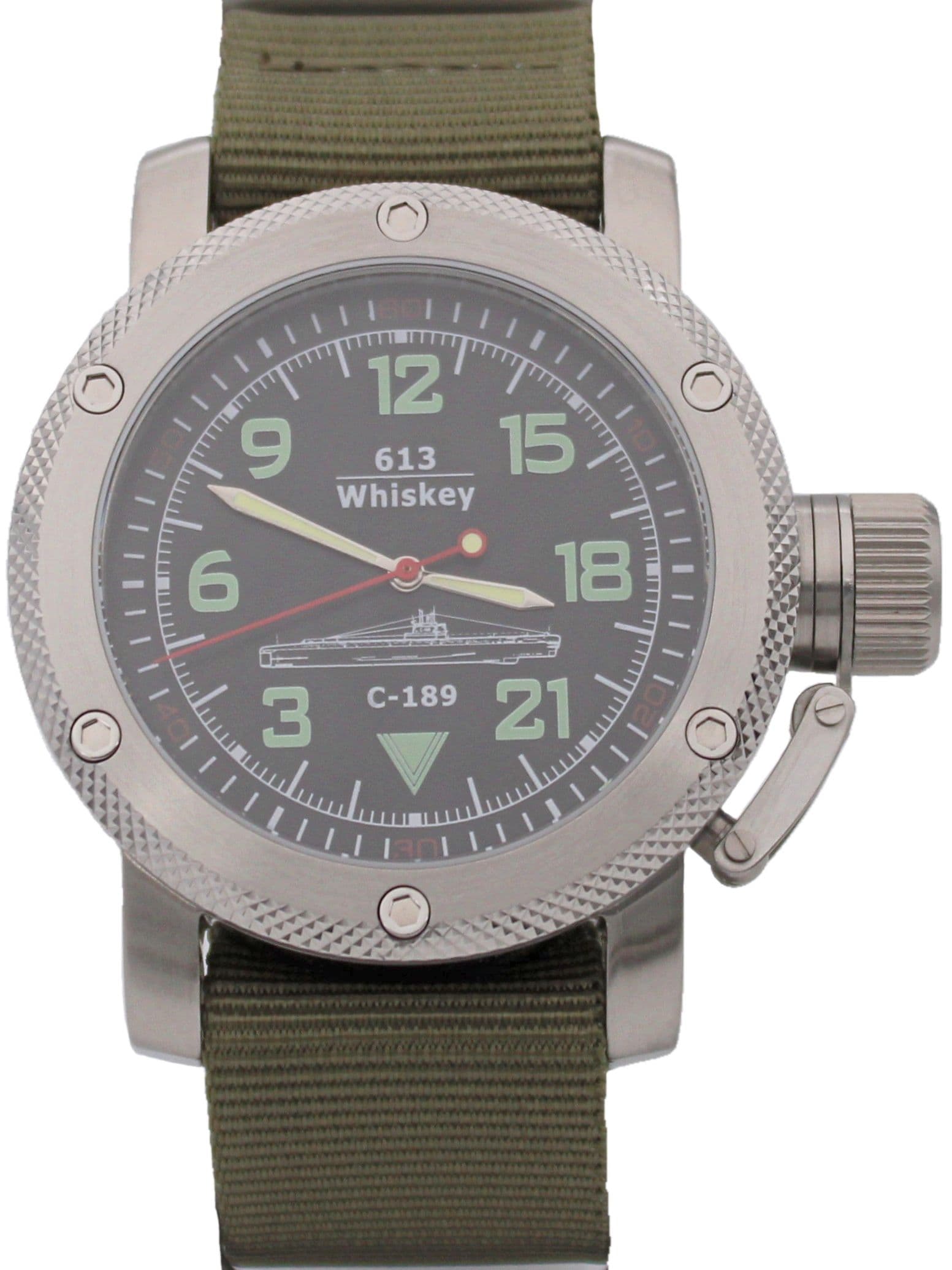 Часы С-189 (Whiskey) механические с автоподзаводом (Восток 2431) 01.104.21