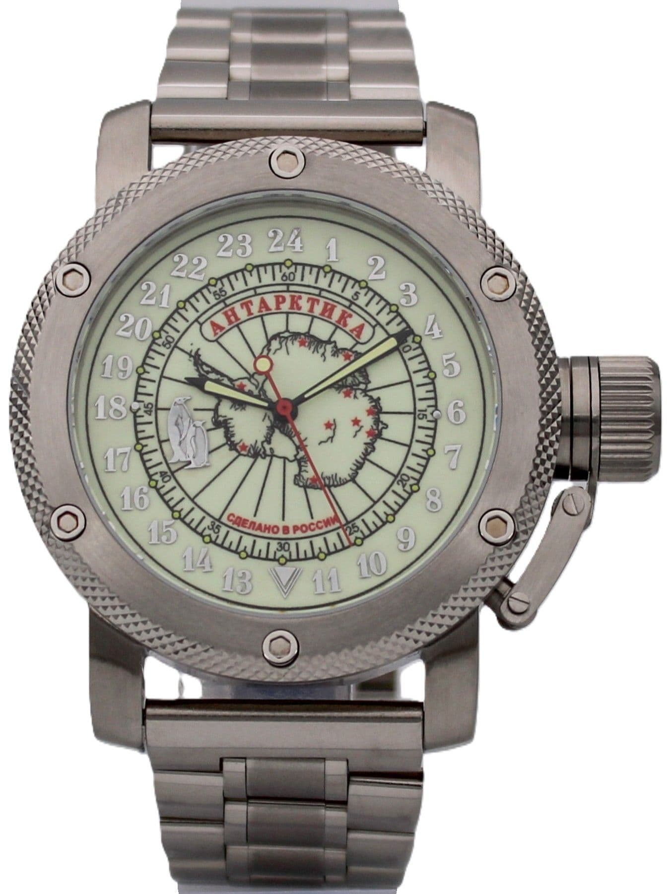 Часы Полярные / Антарктика механические с автоподзаводом (Восток 2431) 01.140.2