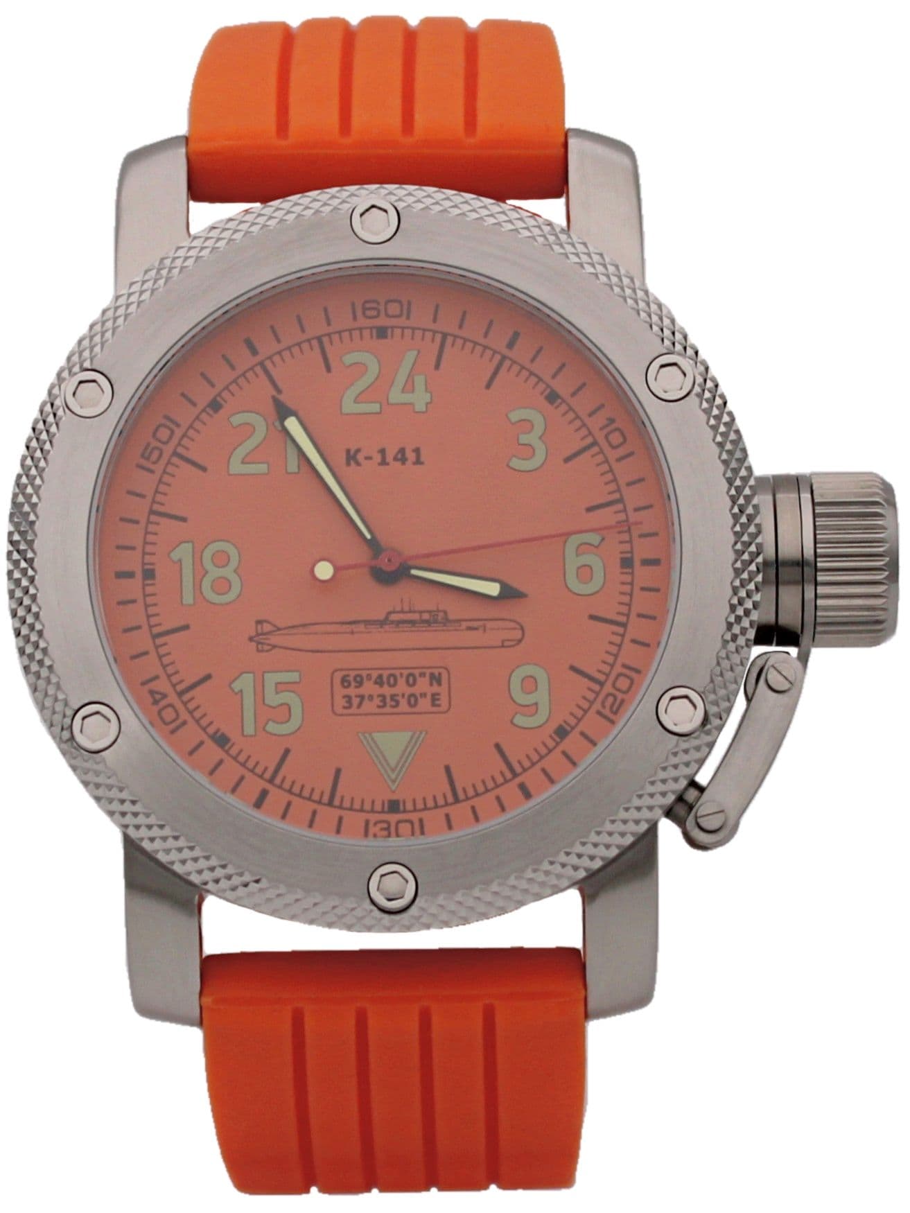 Часы К-141 / Курск (Oscar-II) механические с автоподзаводом (Восток 2431) 01.088.15
