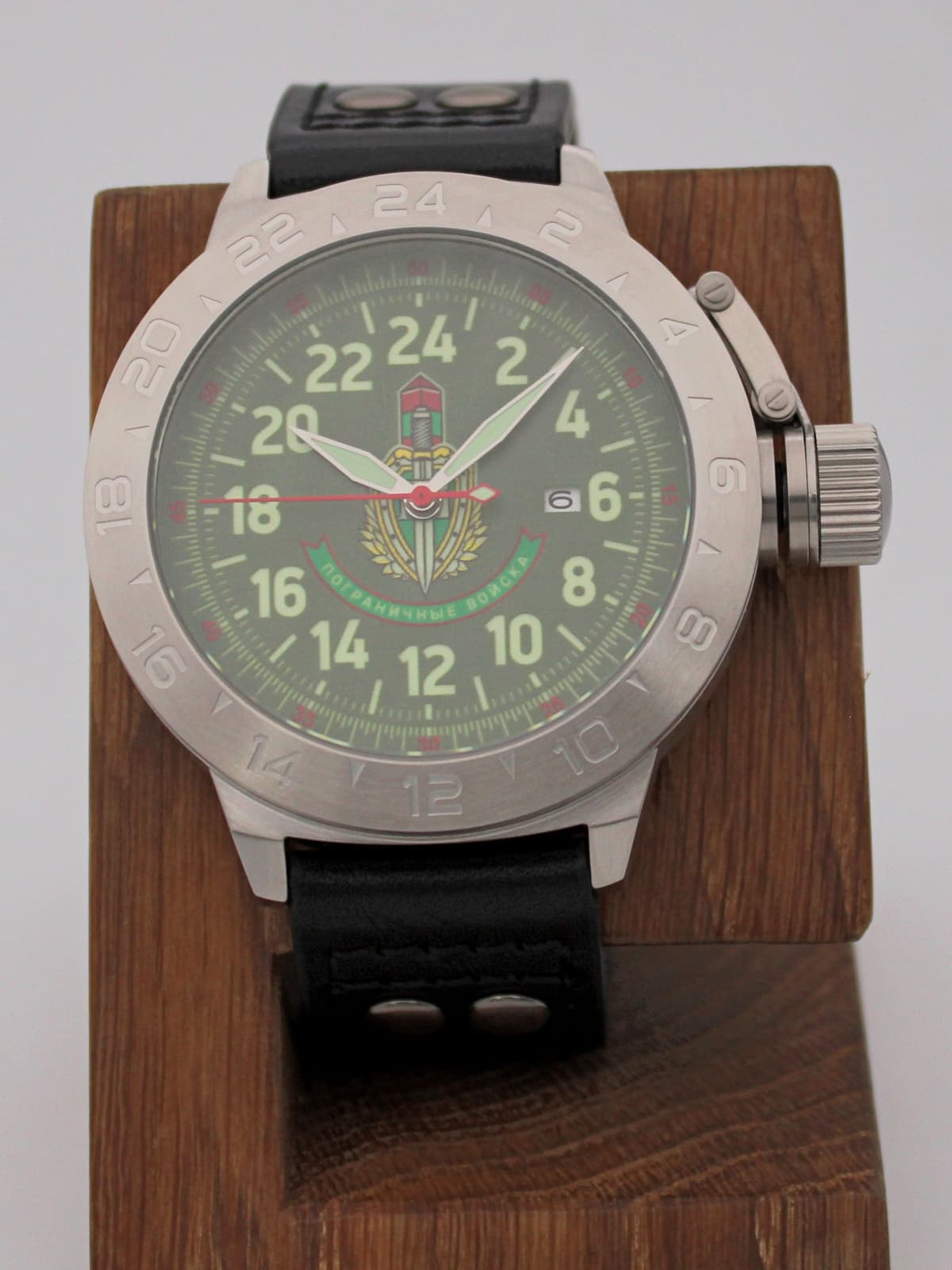 Часы Погранвойска механические с автоподзаводом (Seiko NH34A) 52.242.01