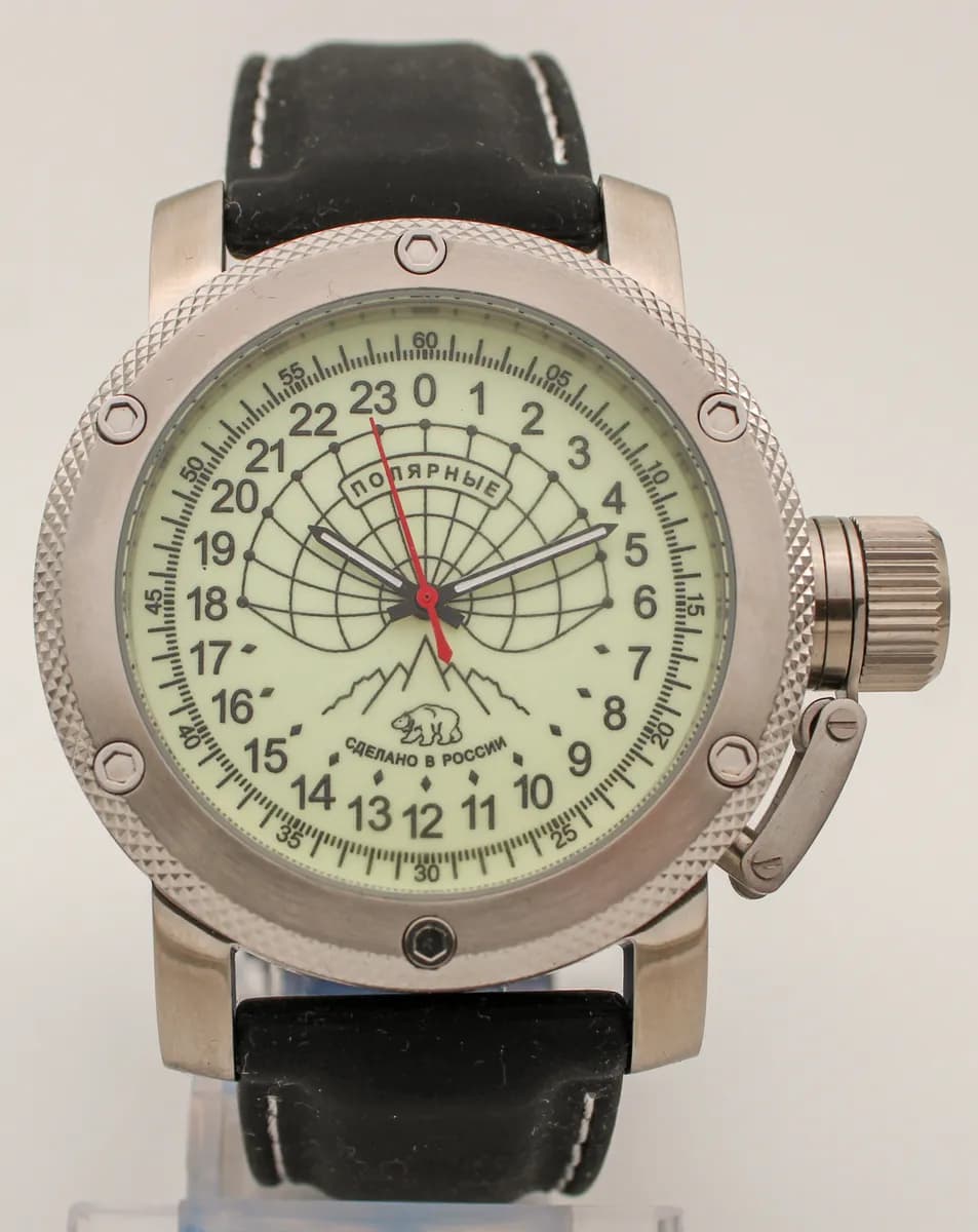 Часы Полярные механические с автоподзаводом (сапфировое стекло) 1131.11, механизм Восток 2431