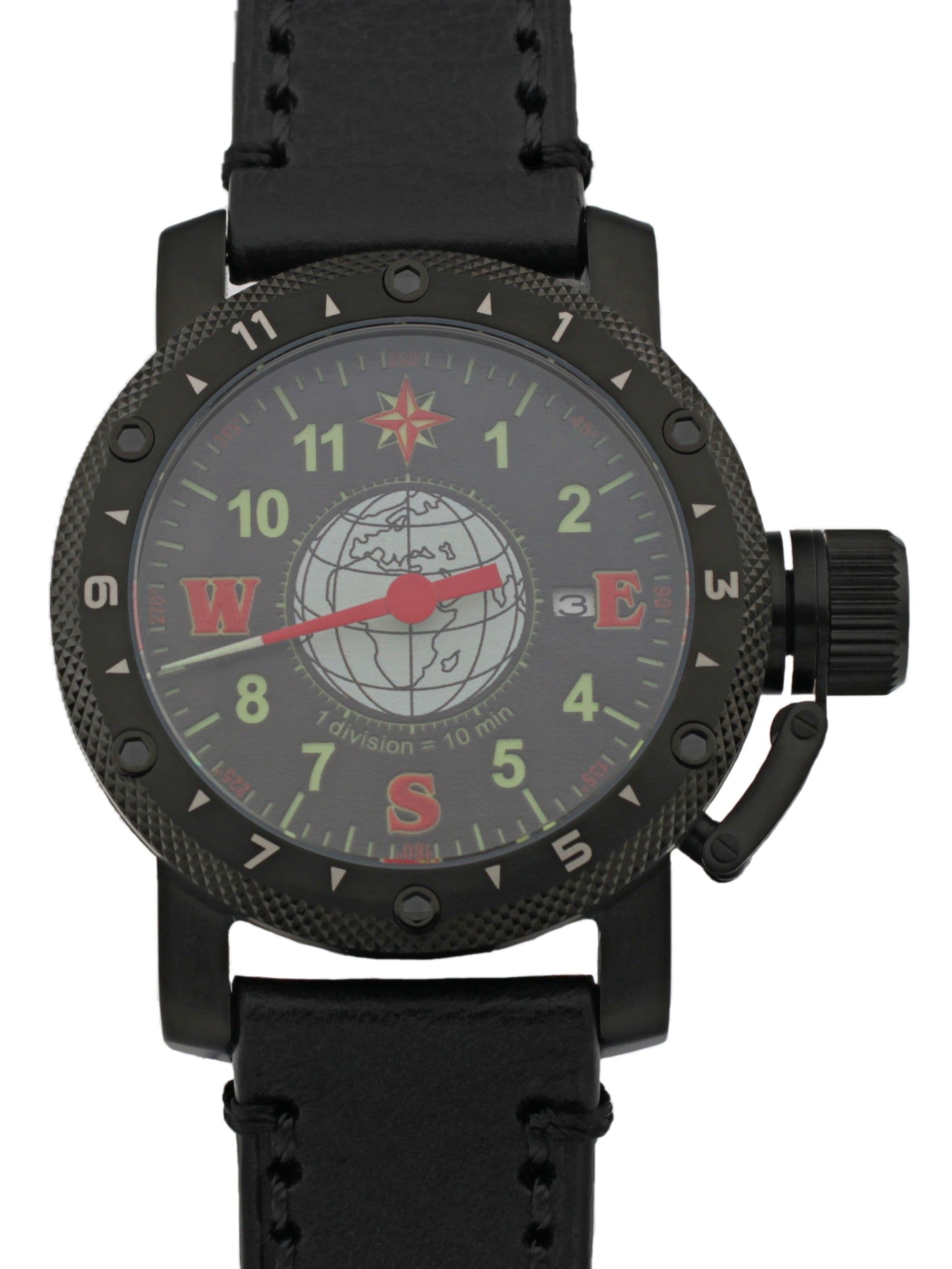 Часы Компас однострелочные механические с автоподзаводом (Seiko NH35A) 147.185.01