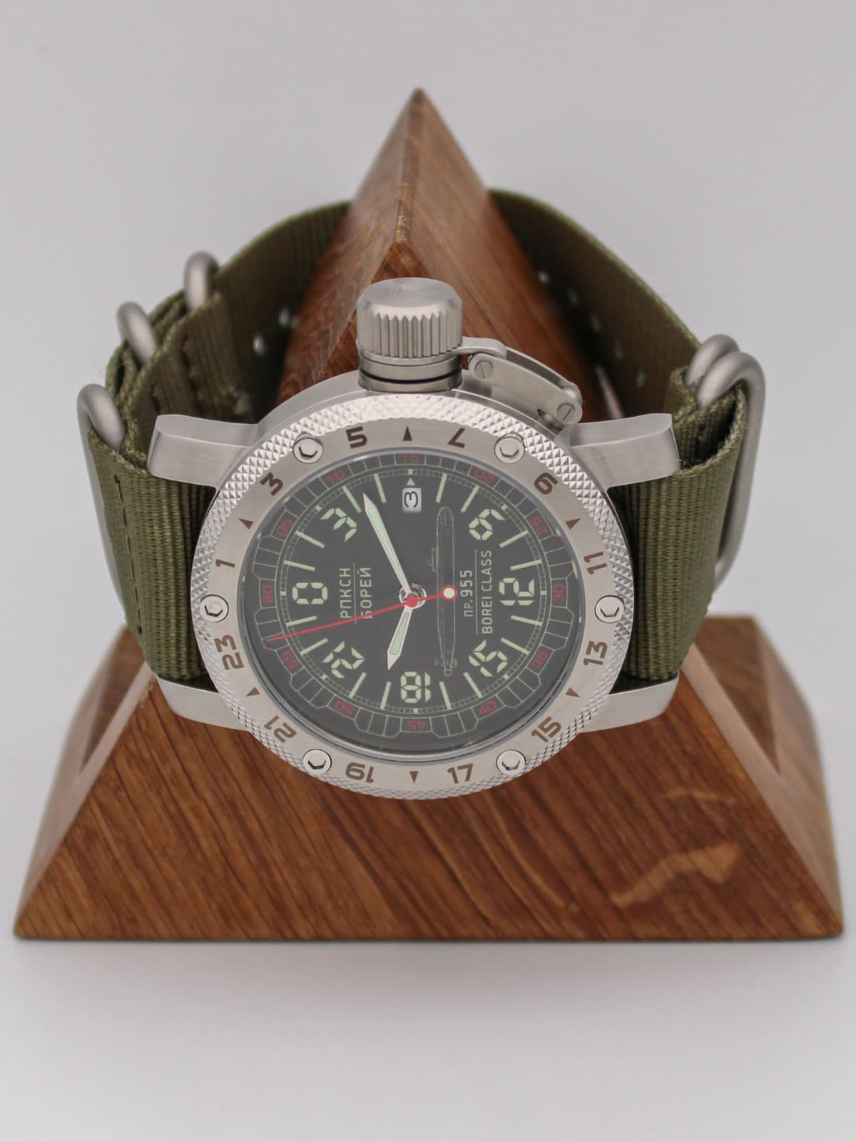 Часы РПКСН 955 Борей (Borei class) кварцевые (Ronda 515.24H) Q47.191.21