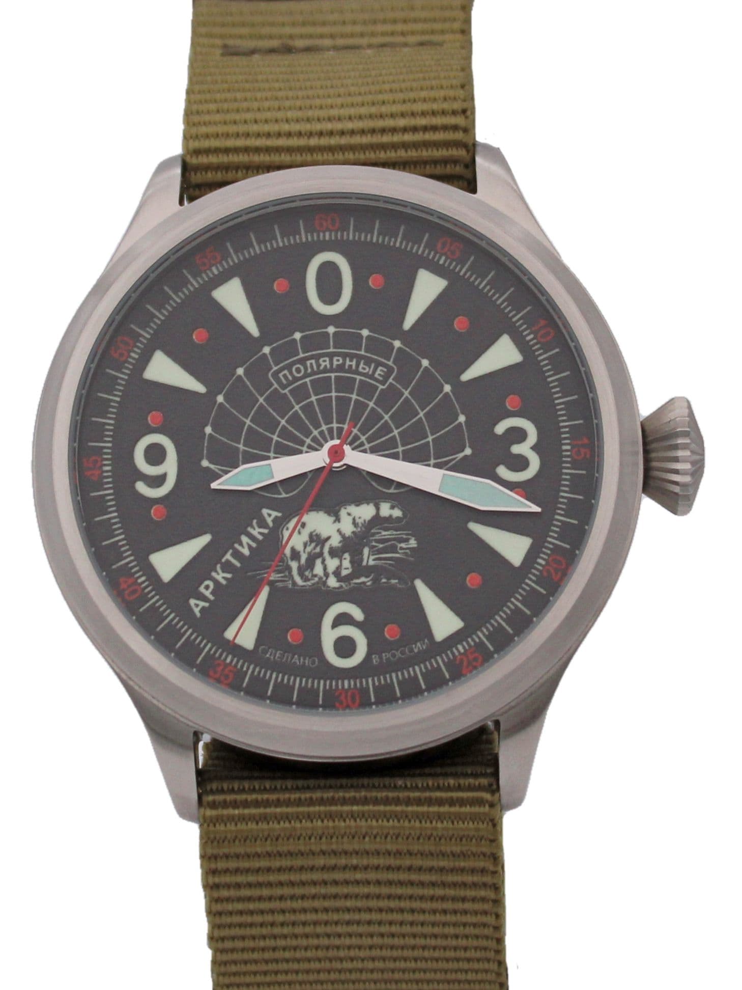 Часы Полярные "Арктика" механические (Восток 2409) 11.521.21