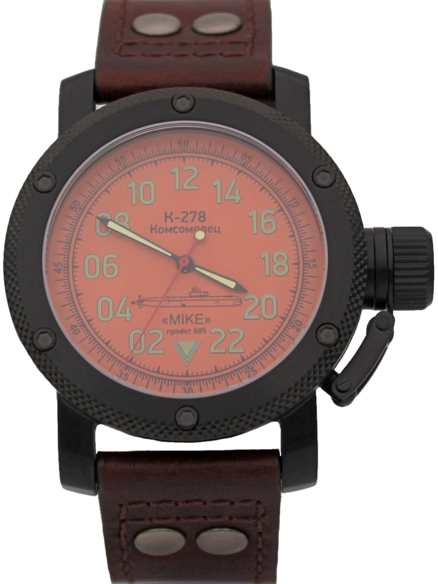 Часы К-278 / Комсомолец (Mike) механические с автоподзаводом (Восток 2431) 101.043.02