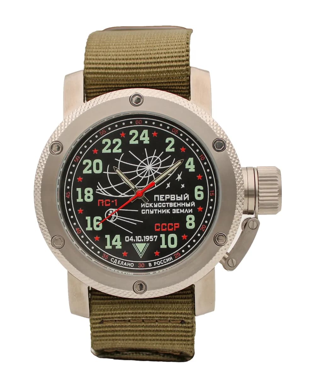 Часы "Простейший Спутник-1" механические 125.21