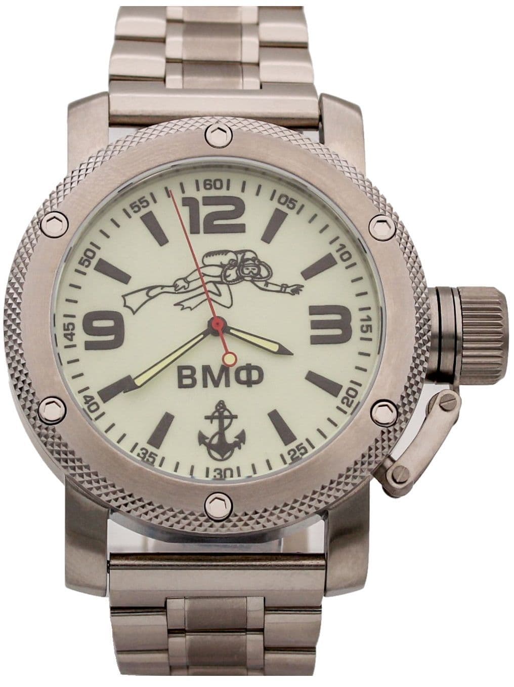 Часы ВМФ Боевой пловец механические с автоподзаводом (Восток 2415) 1027.2