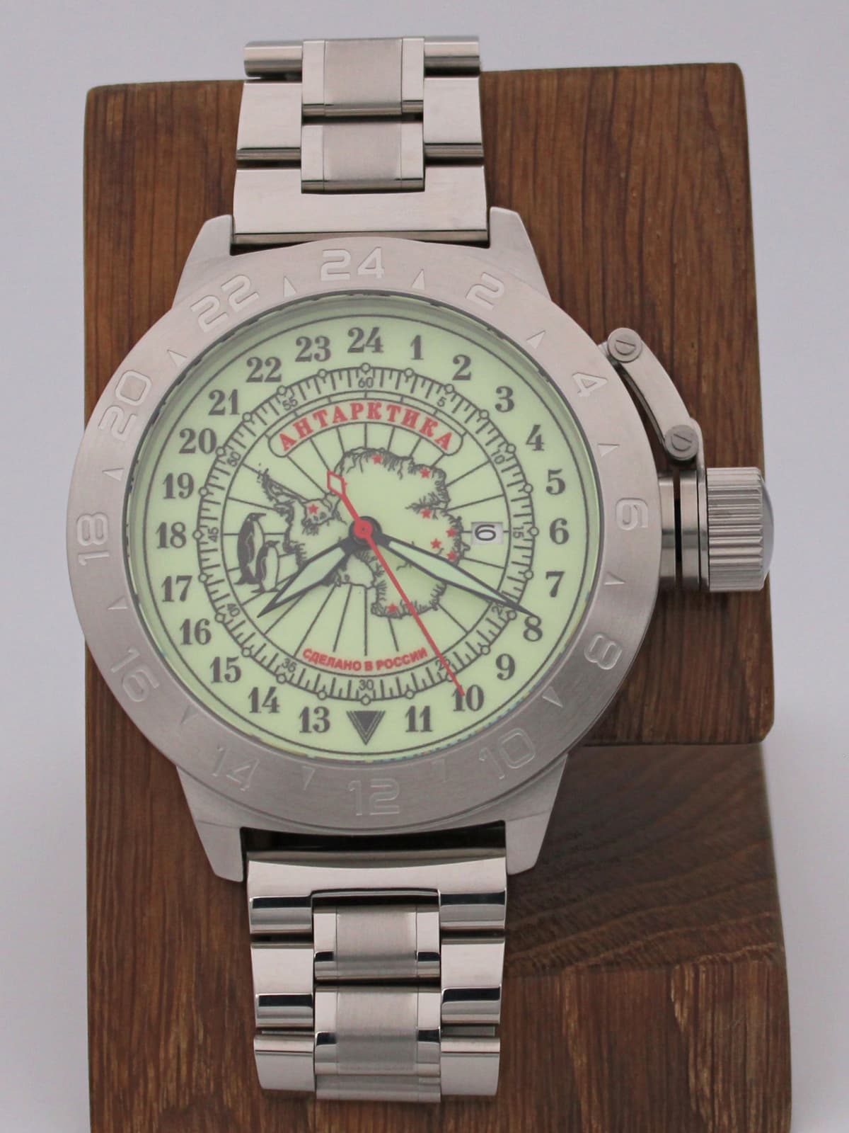 Часы Полярные / Антарктика механические с автоподзаводом (Seiko NH34A) 52.140.2