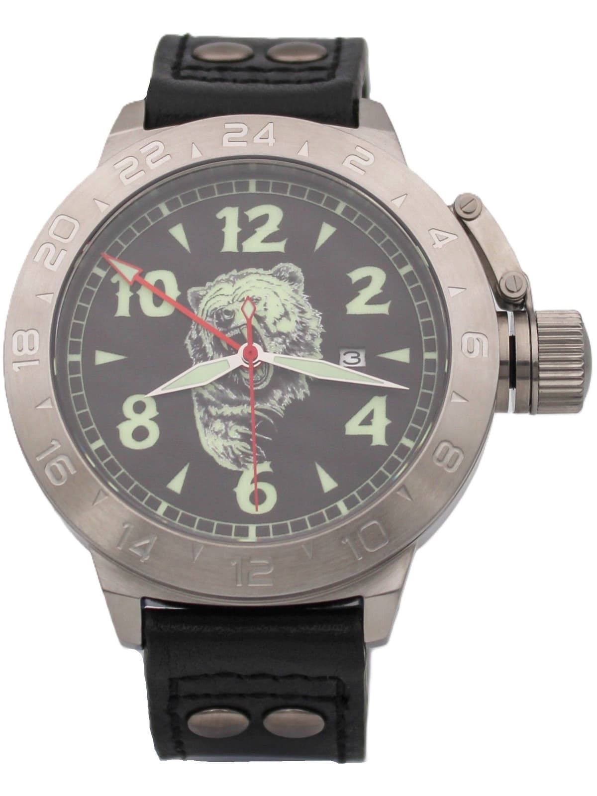 Часы Медведь механические с автоподзаводом (Seiko NH34A) 52.318.01