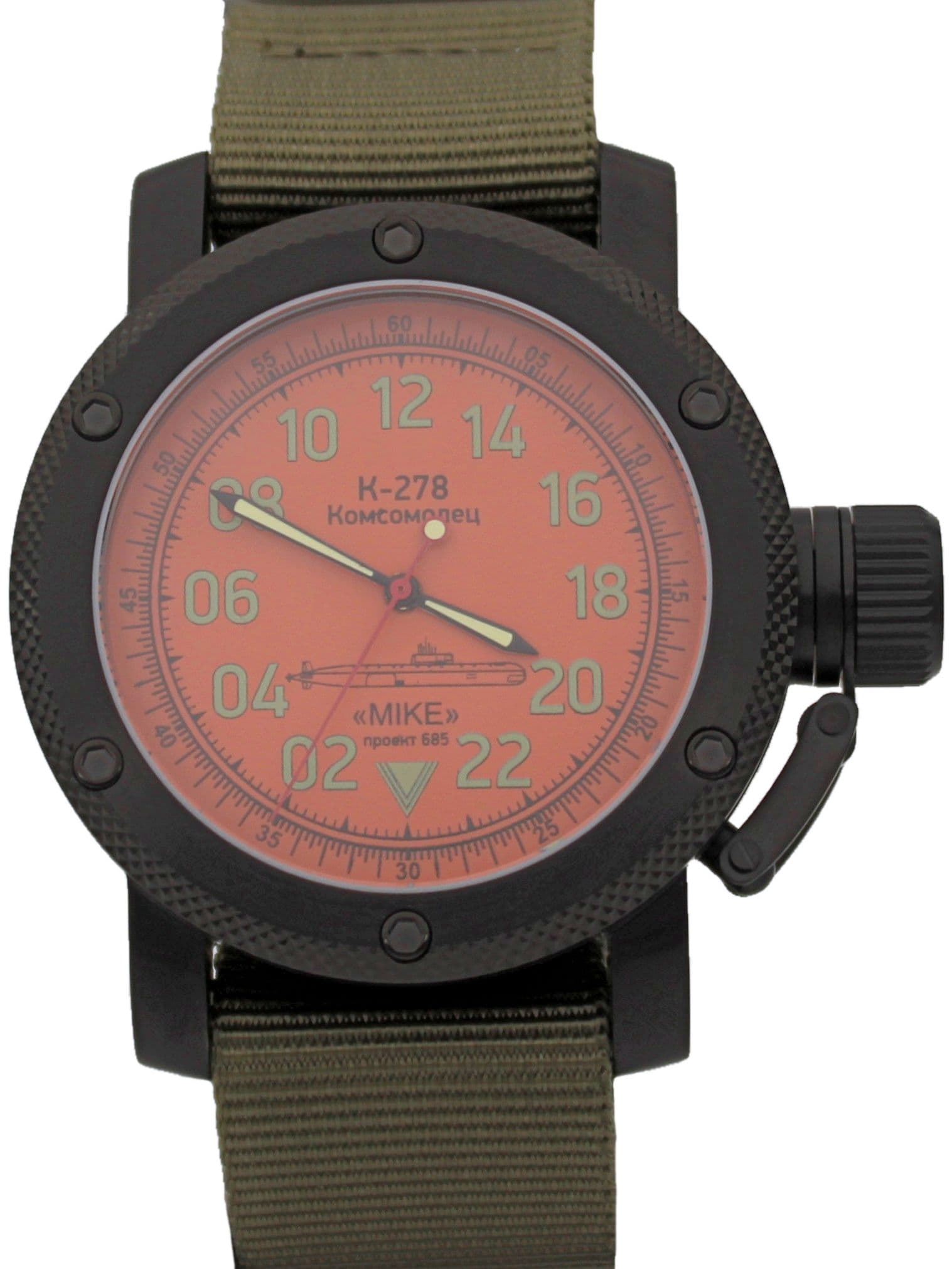 Часы К-278 / Комсомолец (Mike) механические с автоподзаводом (Восток 2431) 101.043.21