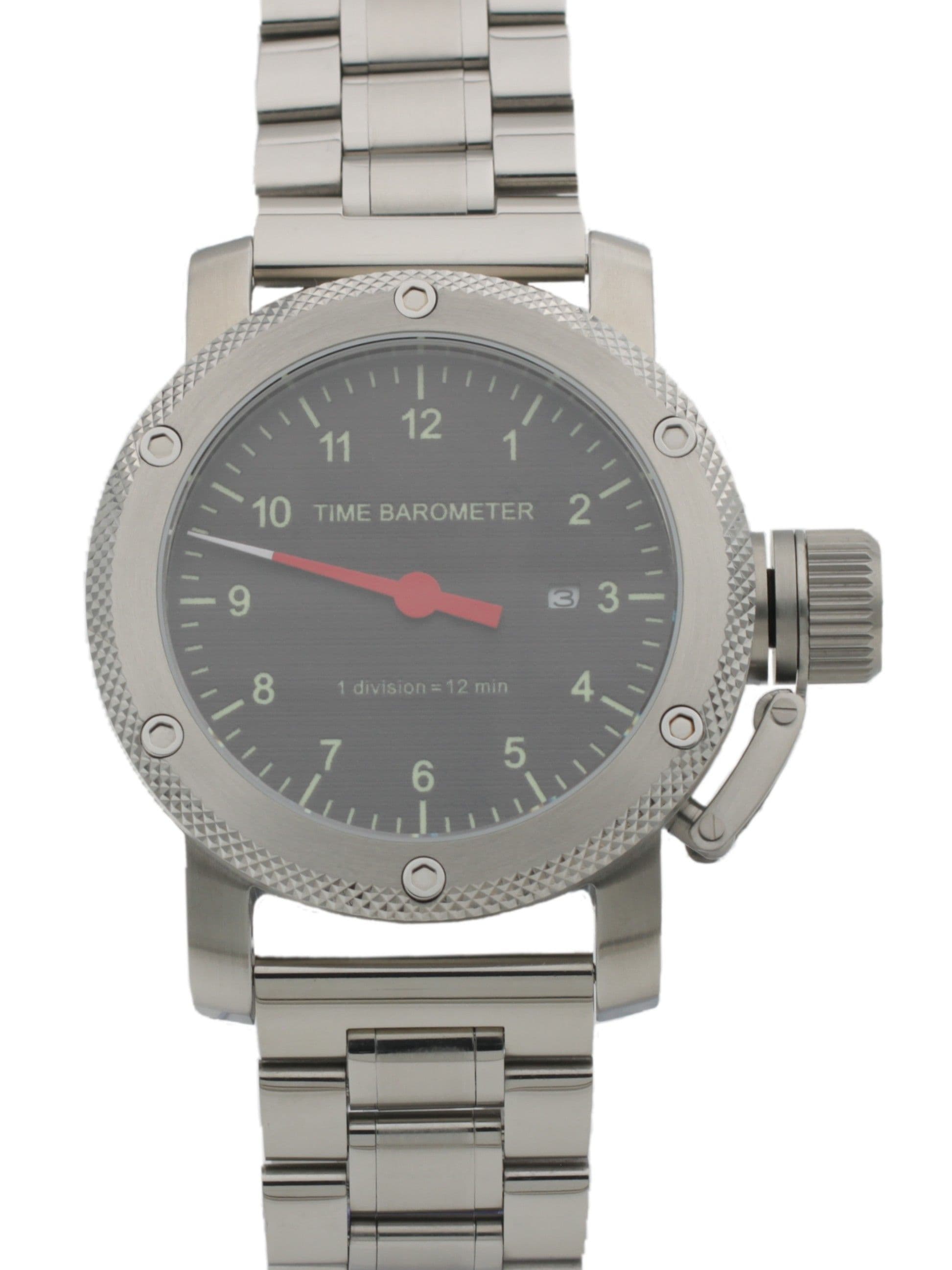 Часы Time Barometer однострелочные механические с автоподзаводом (Miyota 8215) 05.1177.2