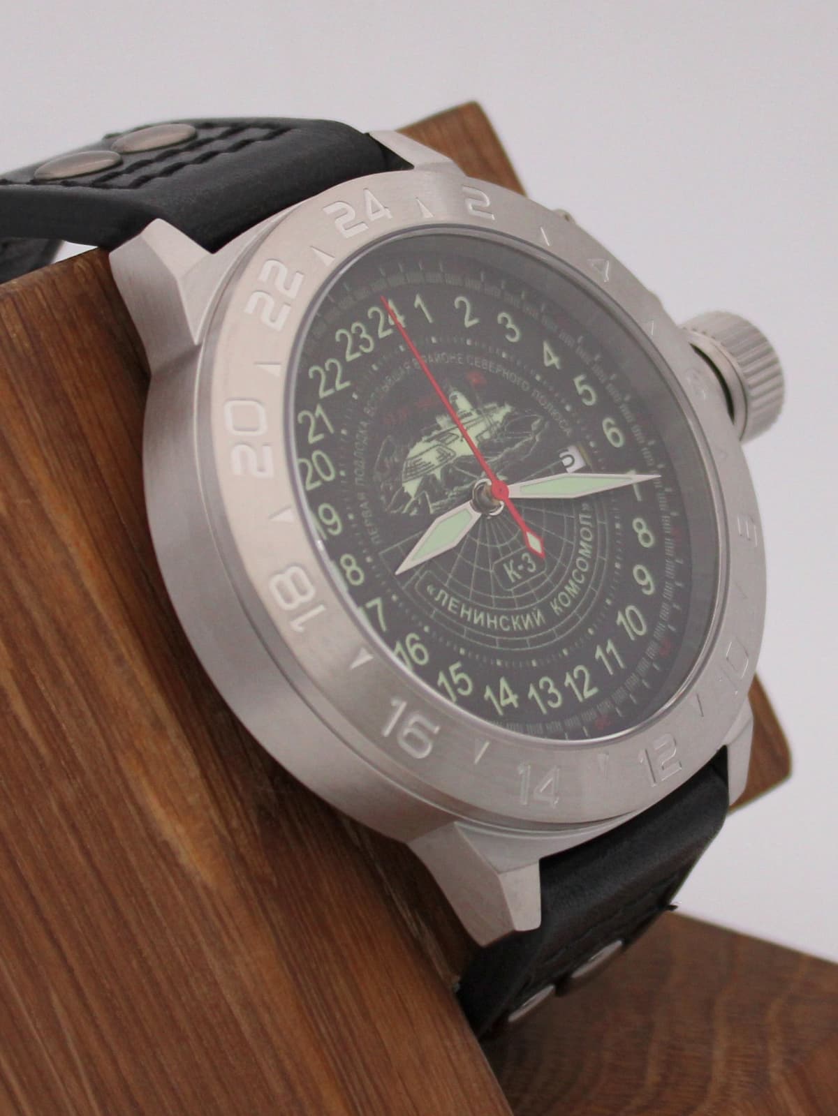 Часы К-3 "Ленинский комсомол" механические с автоподзаводом (Seiko NH34A) 52.152.01