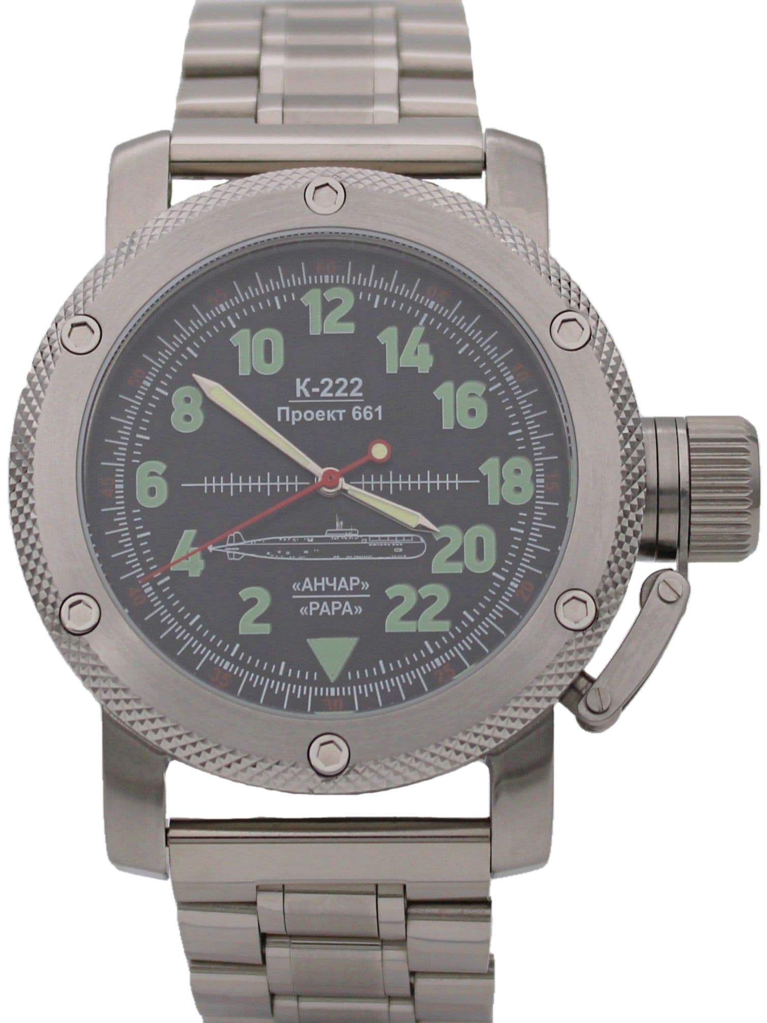Часы К-222 / Анчар (Papa) механические с автоподзаводом (Восток 2431) 01.034.2