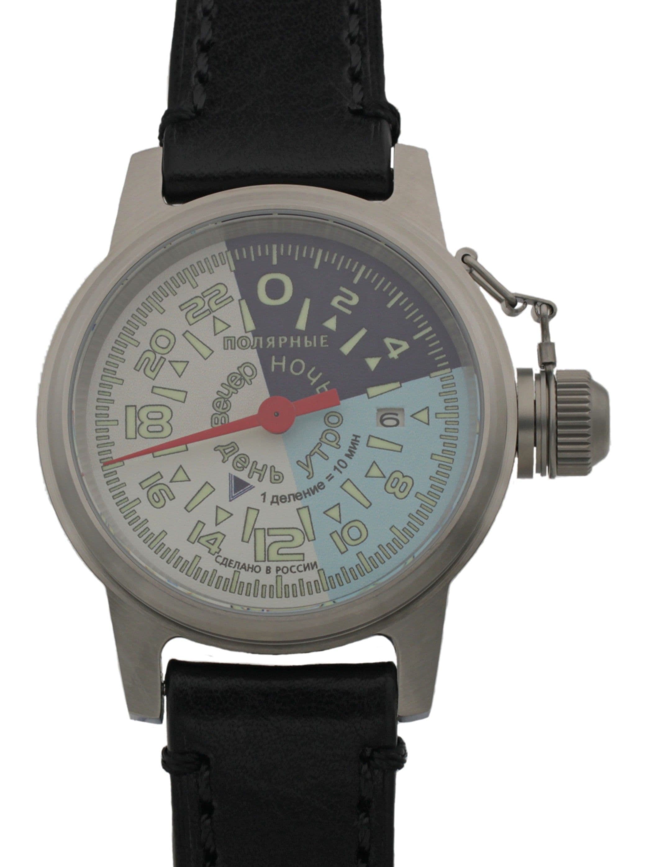 Часы "Утро/День/Вечер/Ночь" однострелочные механические с автоподзаводом (Seiko NH34A) 45.203.01