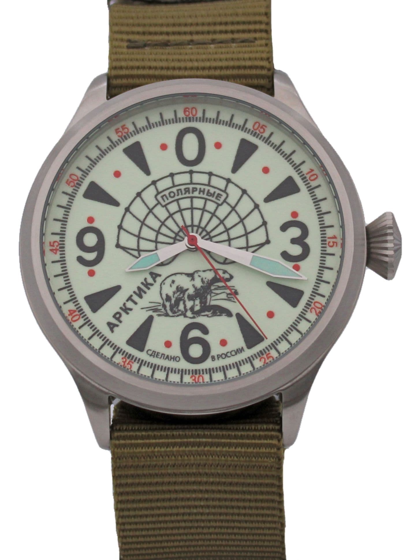Часы Полярные "Арктика" механические (Восток 2409) 11.520.21