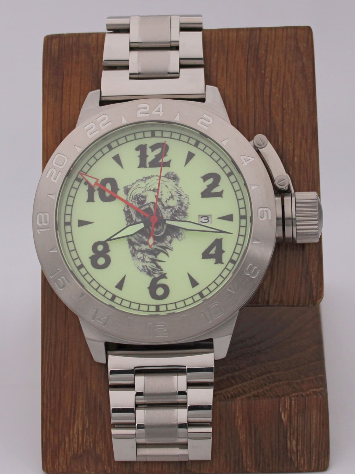 Часы Медведь механические с автоподзаводом (Seiko NH34A) 52.319.2