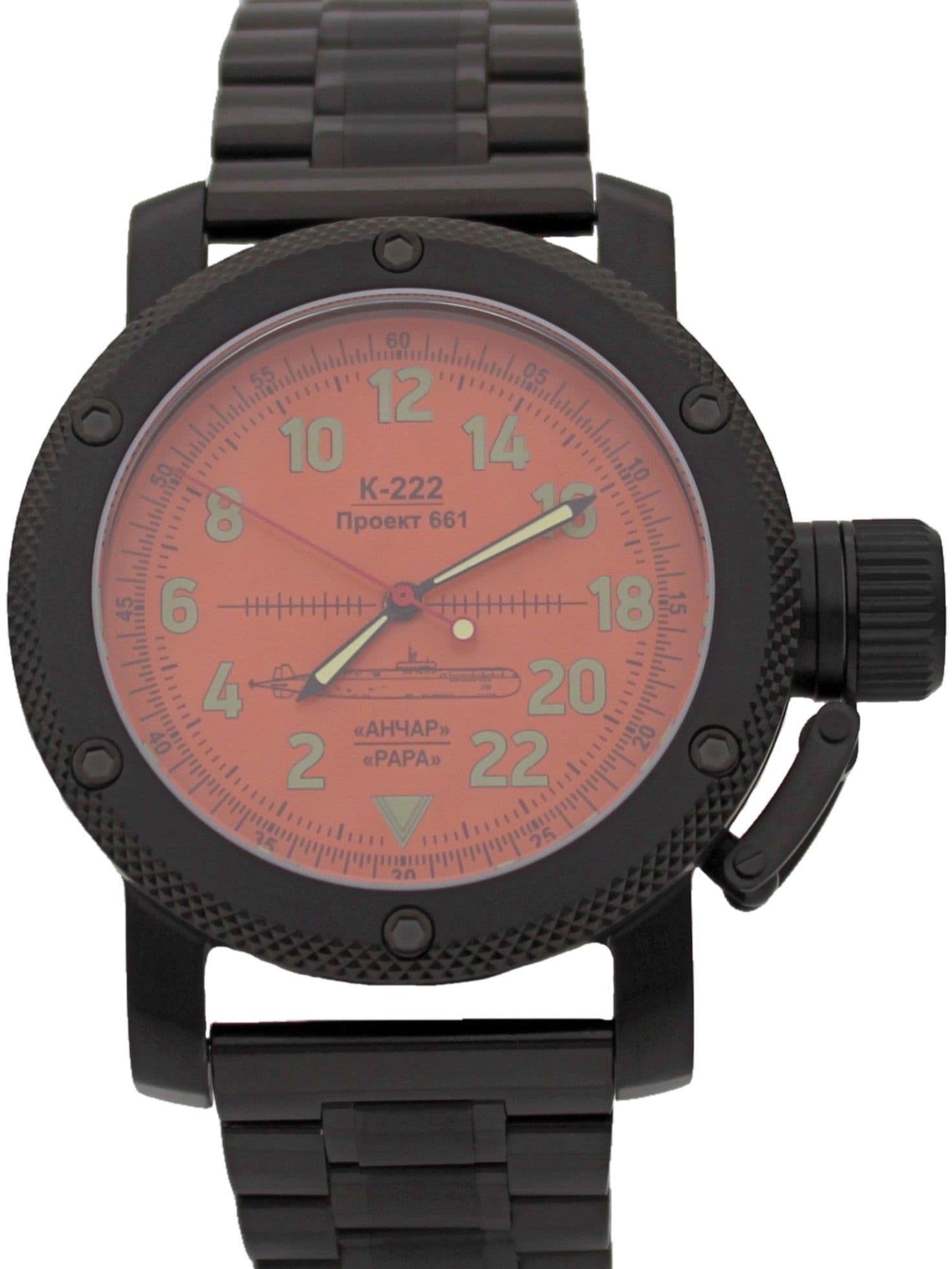 Часы К-222 / Анчар (Papa) механические с автоподзаводом (Восток 2431) 101.033.1