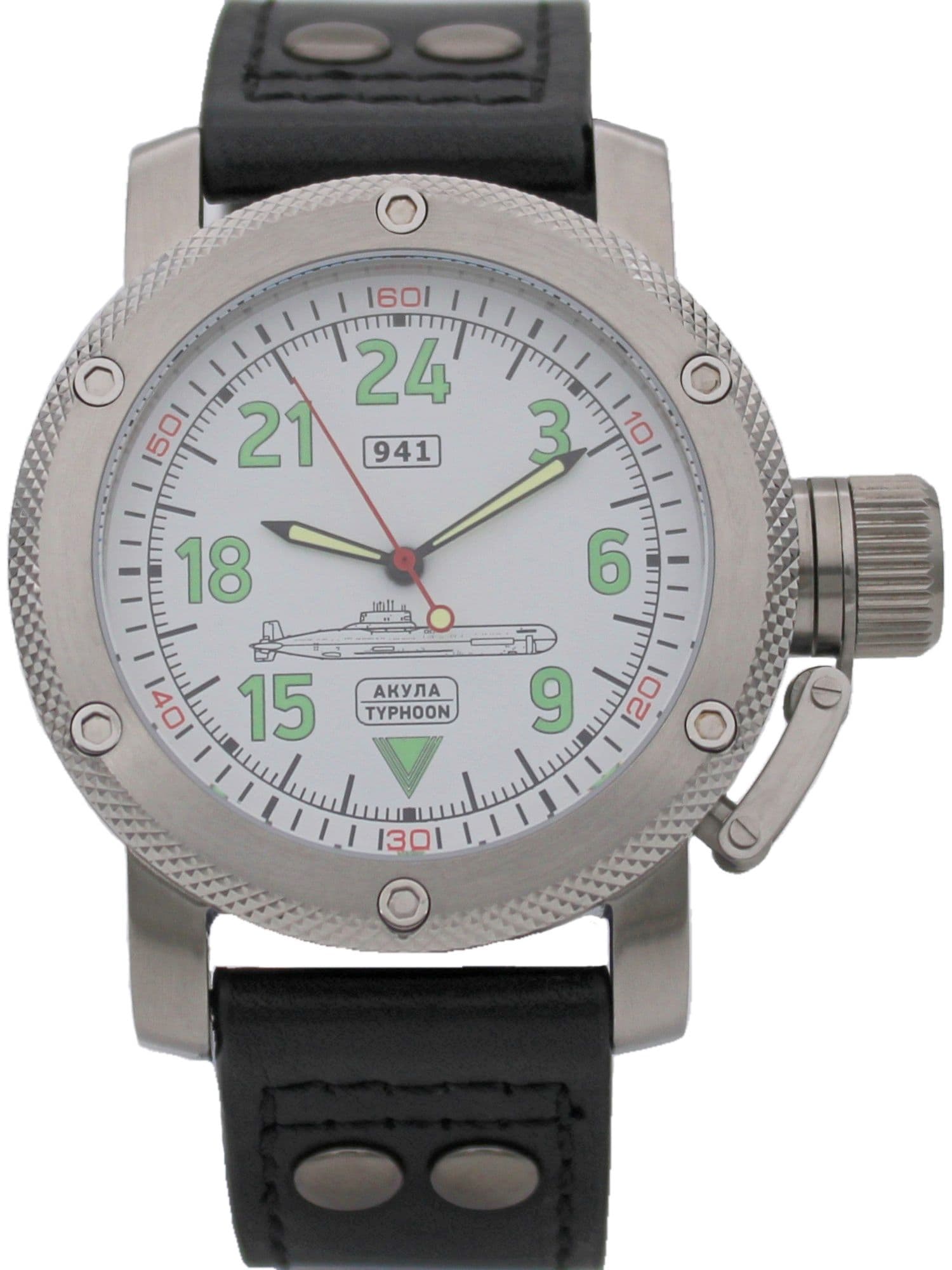 Часы 941 / Акула (Typhoon) механические с автоподзаводом (Восток 2431) 01.051.01