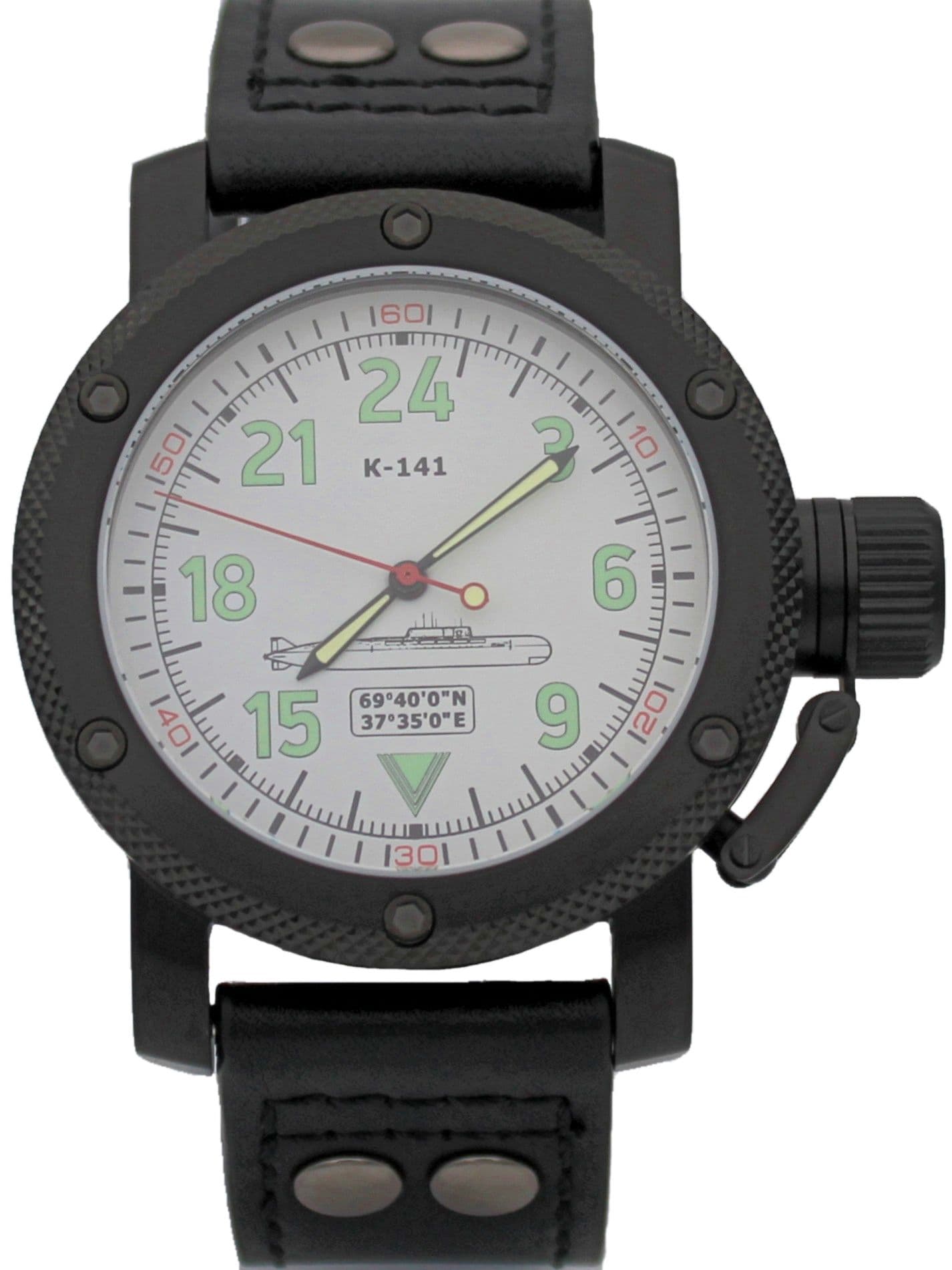 Часы К-141 / Курск (Oscar-II) механические с автоподзаводом (Восток 2431) 101.086.01