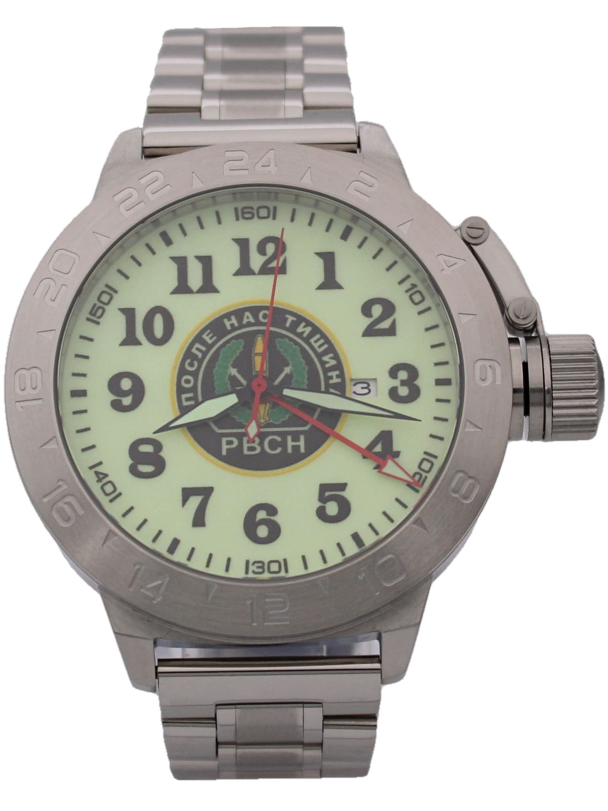 Часы РВСН механические с автоподзаводом (Seiko NH34A) 52.307.2