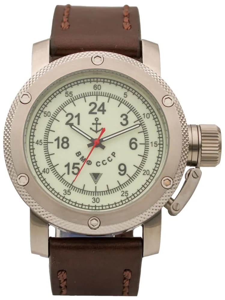 Часы ВМФ СССР механические 015.02 механизм Ракета 2623