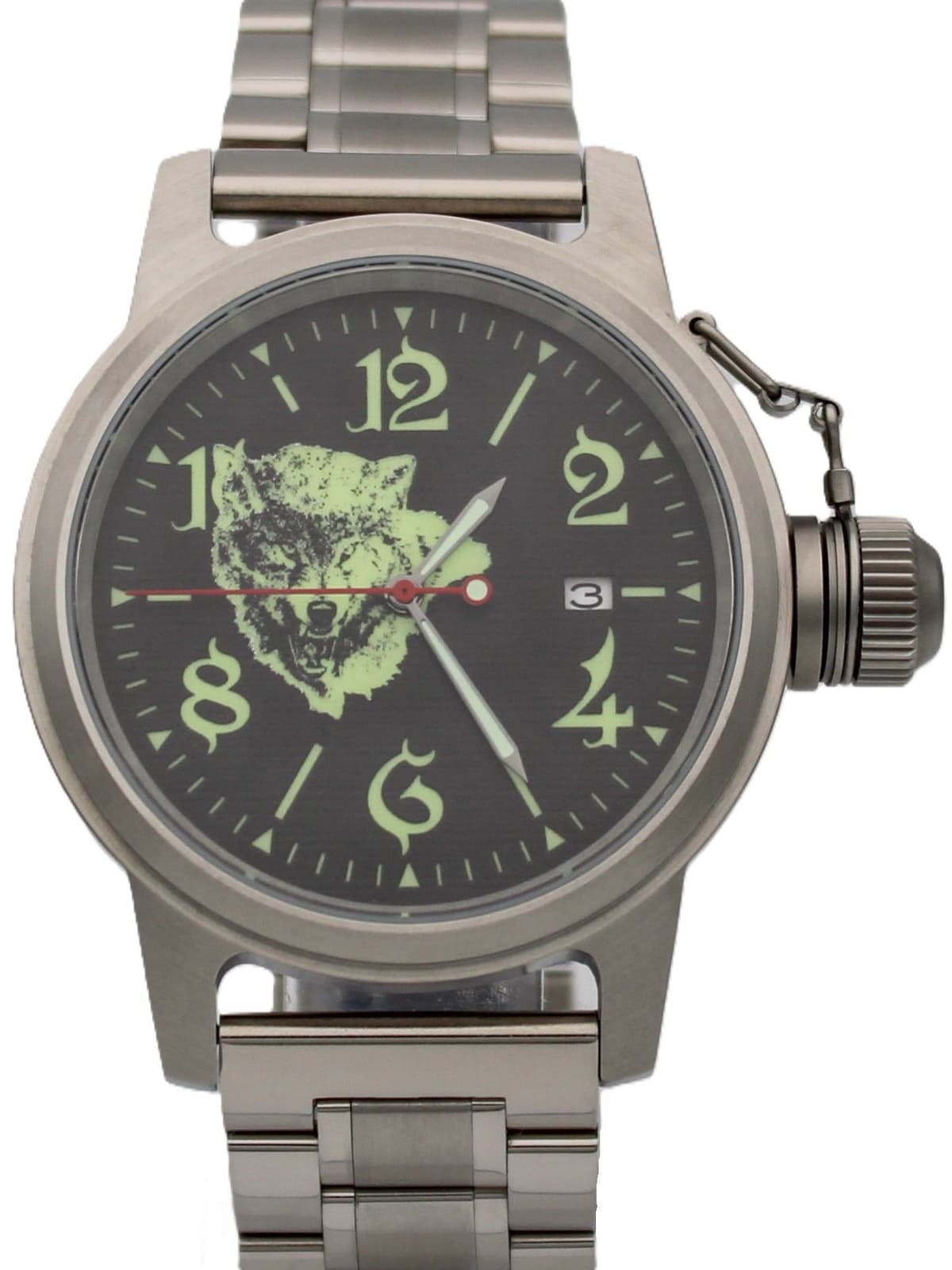 Часы Волк механические с автоподзаводом (Seiko NH35A) 45.300.2