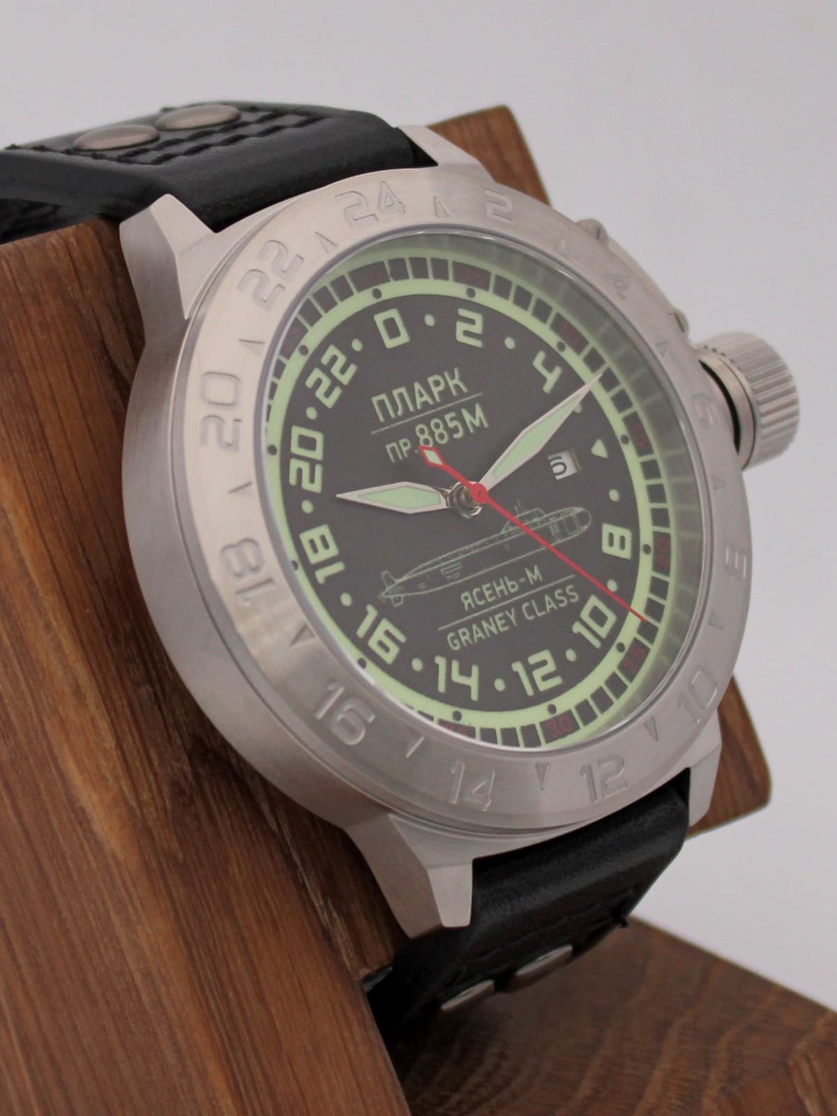 Часы ПЛАРК 885М Ясень-М (Graney class) механические с автоподзаводом (Seiko NH34A) 52.194.01