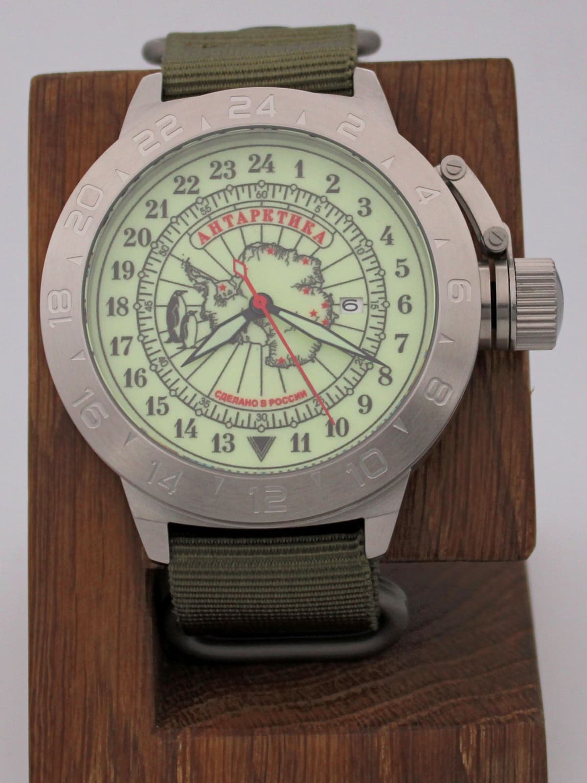 Часы Полярные / Антарктика механические с автоподзаводом (Seiko NH34A) 52.140.21