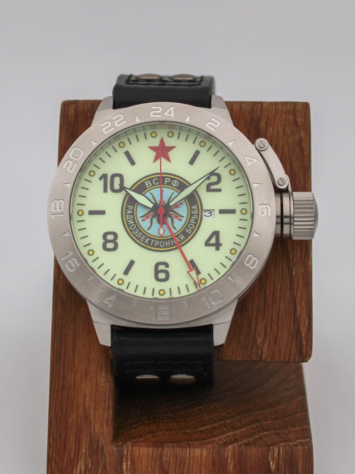 Часы Войска РЭБ механические с автоподзаводом (Seiko NH34A) 52.275.01