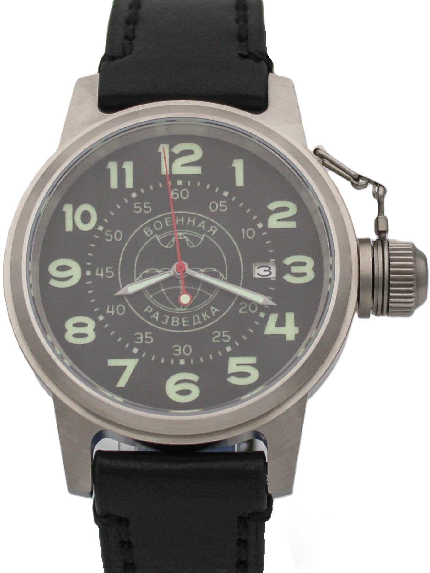 Часы Военная разведка механические с автоподзаводом (Seiko NH35A) 45.169.01