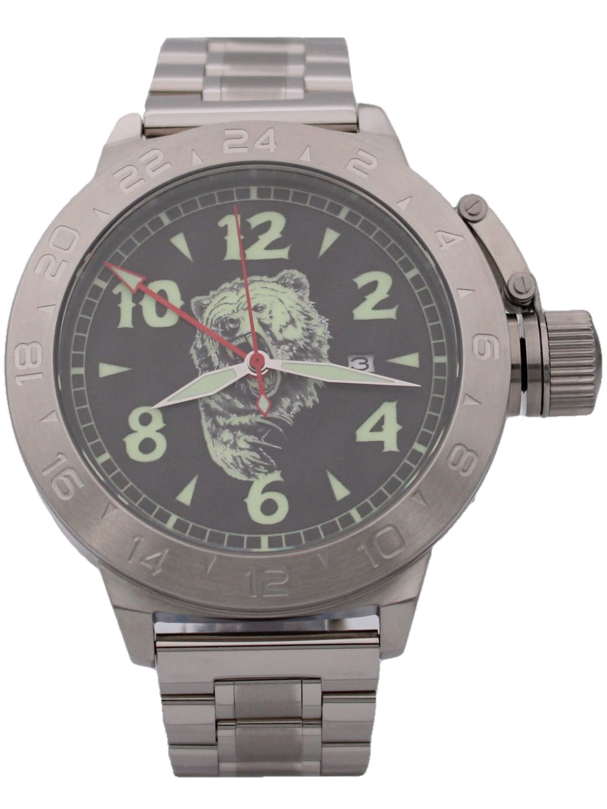 Часы Медведь механические с автоподзаводом (Seiko NH34A) 52.318.2