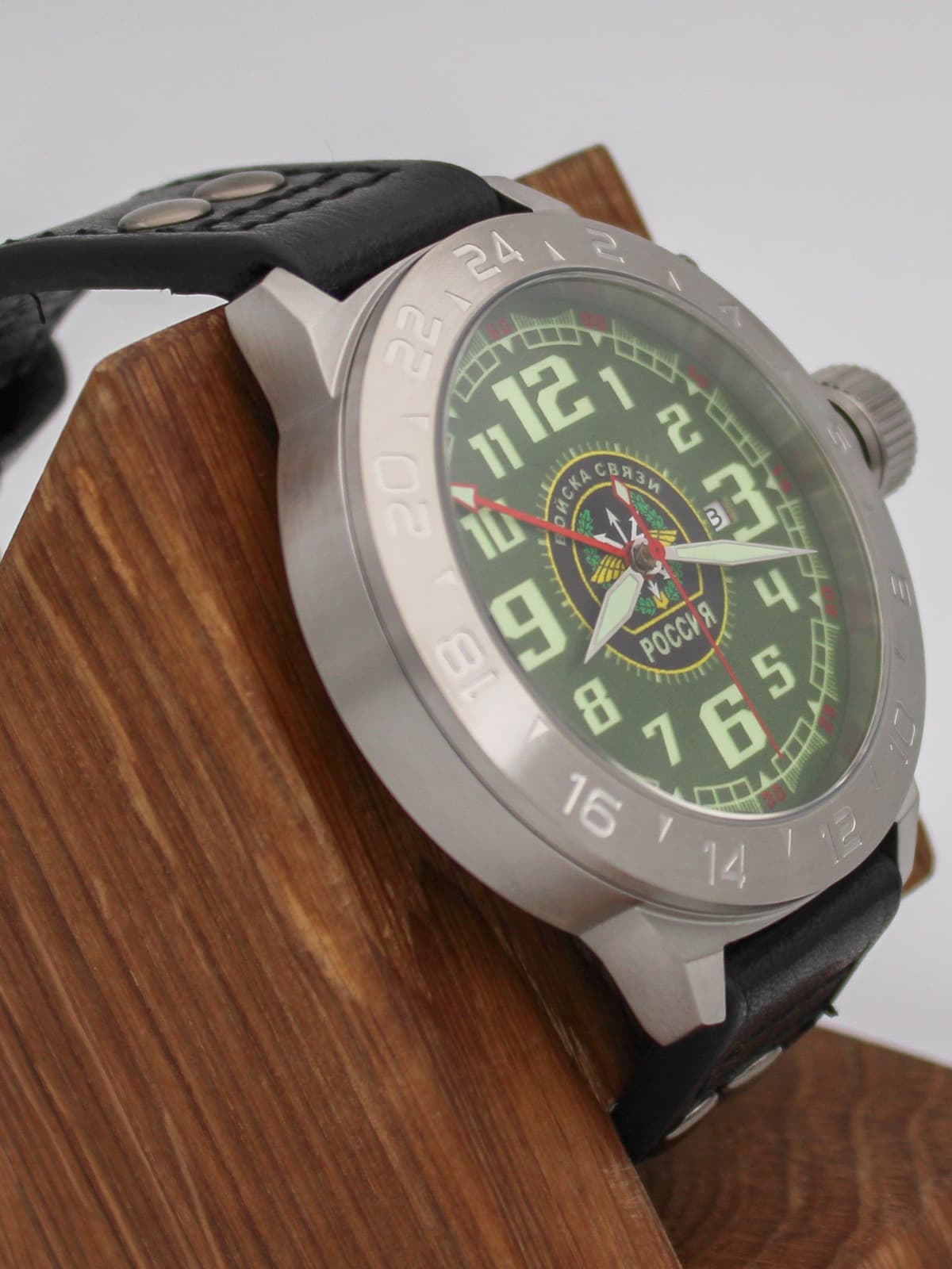 Часы Войска связи механические с автоподзаводом (Seiko NH34A) 52.198.01