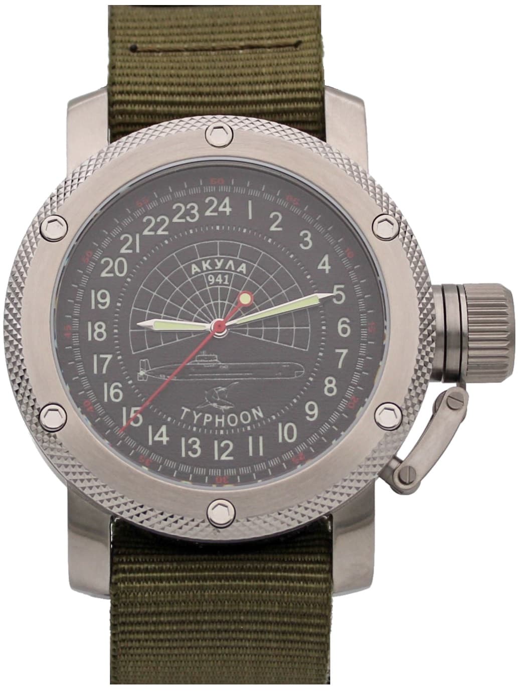 Часы 941 / Акула (Typhoon) механизм Восток 2431