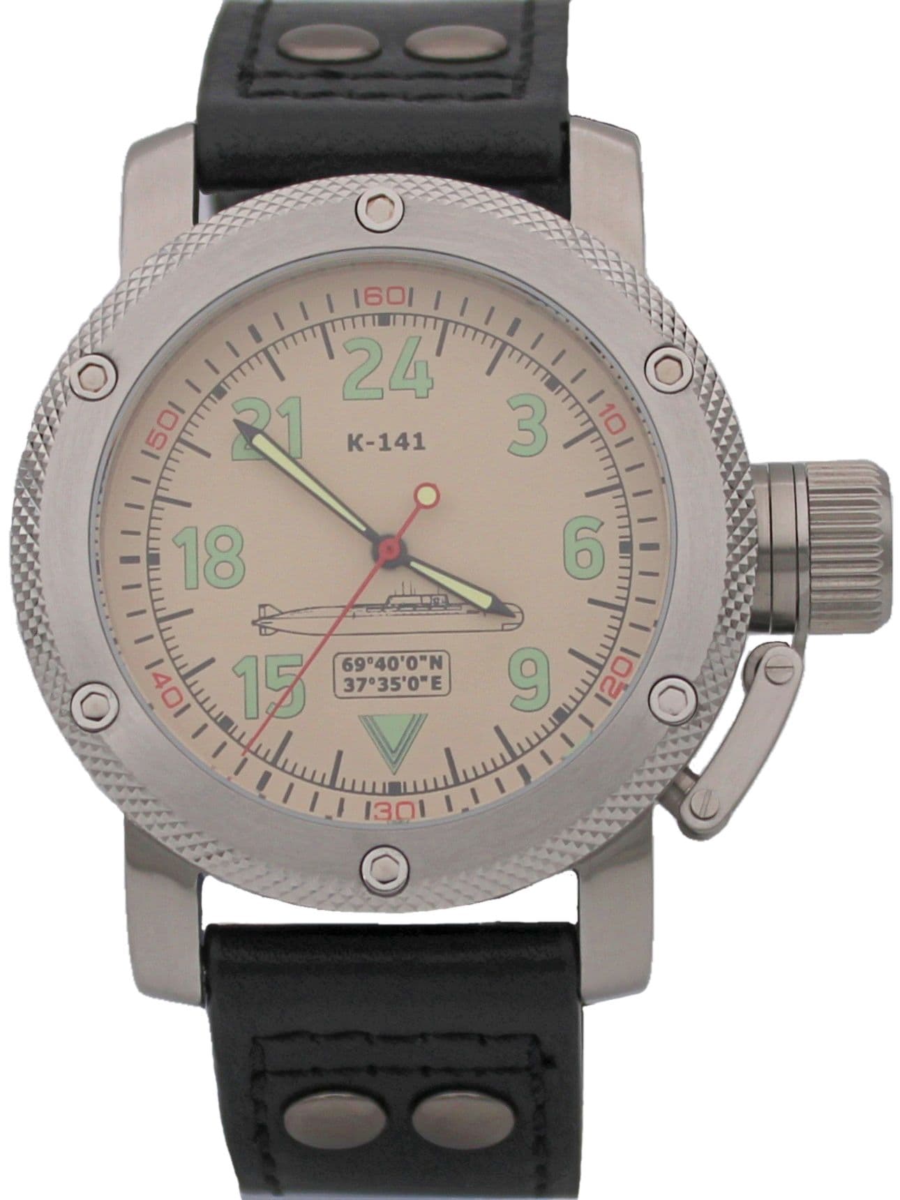Часы К-141 / Курск (Oscar-II) механические с автоподзаводом (Восток 2431) 01.087.01