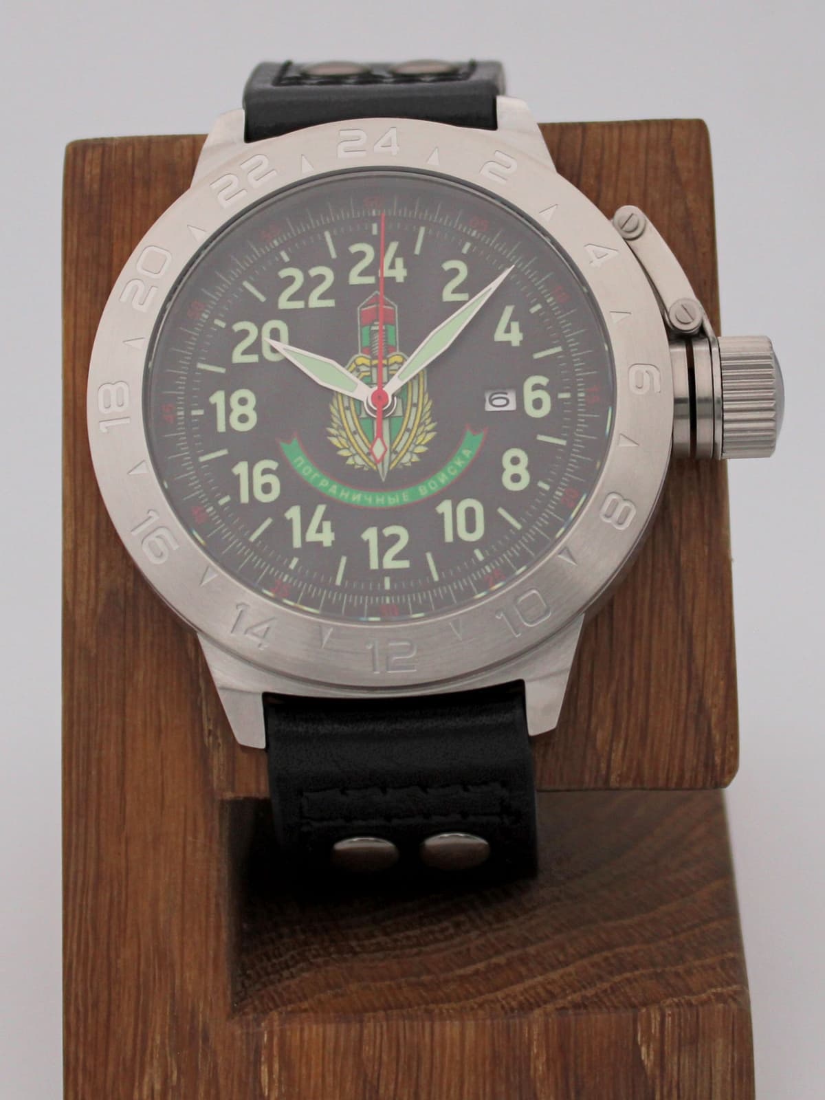 Часы Погранвойска механические с автоподзаводом (Seiko NH34A) 52.174.01