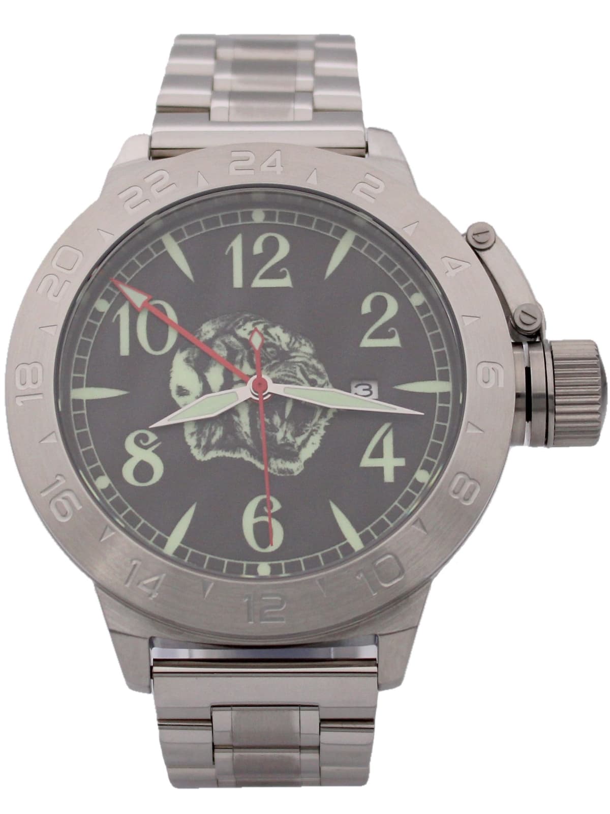 Часы Тигр механические с автоподзаводом (Seiko NH34A) 52.310.2